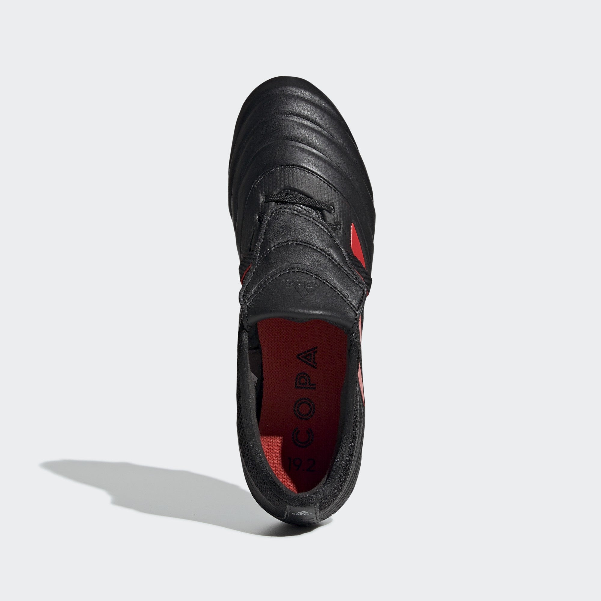 Copa Gloro 19.2 FG Men's Cleats - Core Black/Hi-Res Red/Silver - F35490-ADIDAS by Adidas | Available at Niky's Sports