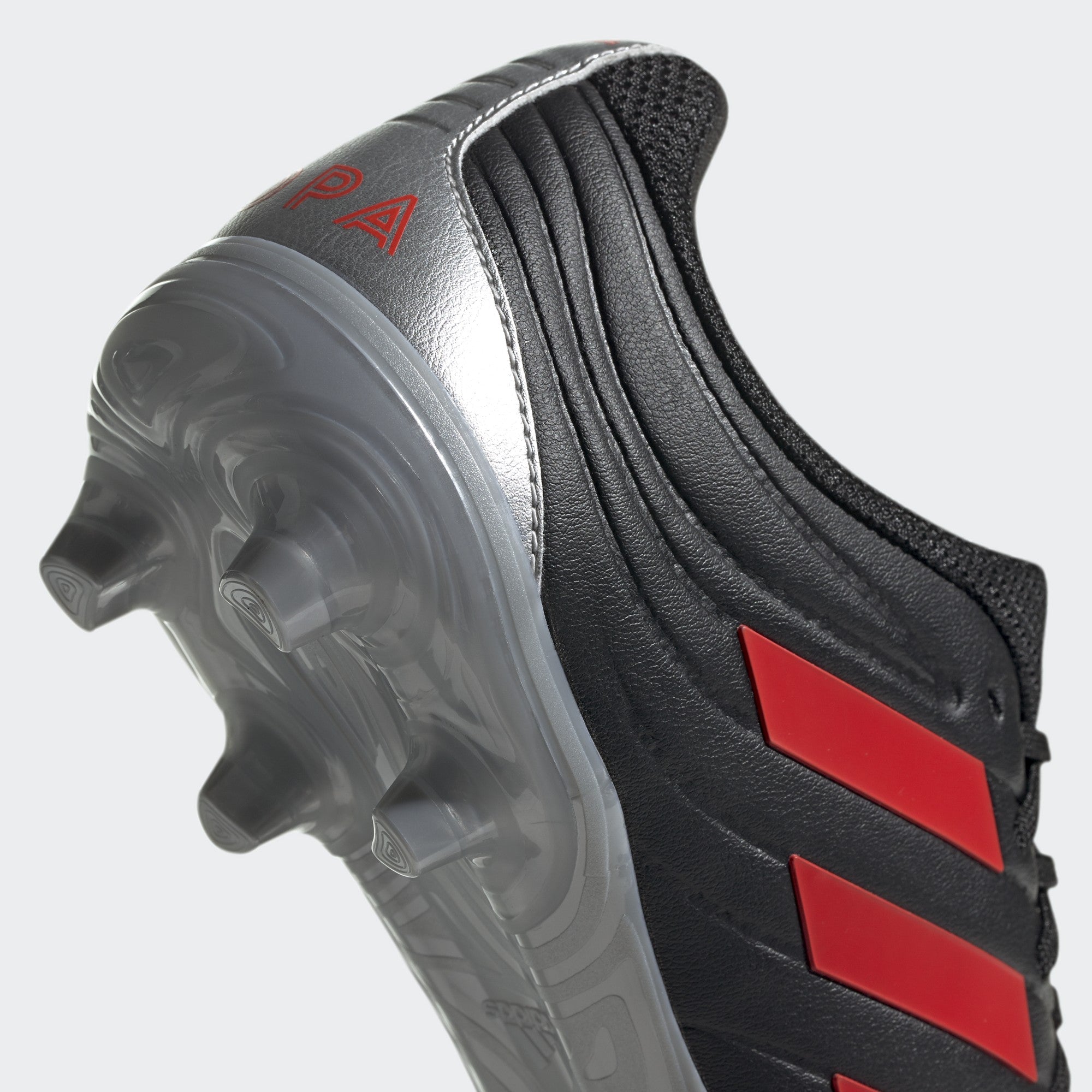 Copa 19.3 FG Men's Shoes - Core Black/Hi-Res Red/Silver - F35494-ADIDAS by Adidas | Available at Niky's Sports
