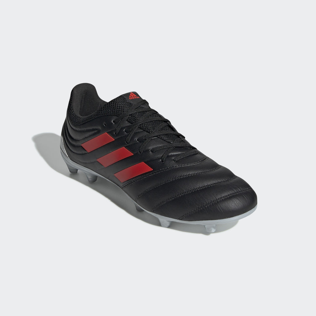 Copa 19.3 FG Men's Shoes - Core Black/Hi-Res Red/Silver - F35494-ADIDAS by Adidas | Available at Niky's Sports
