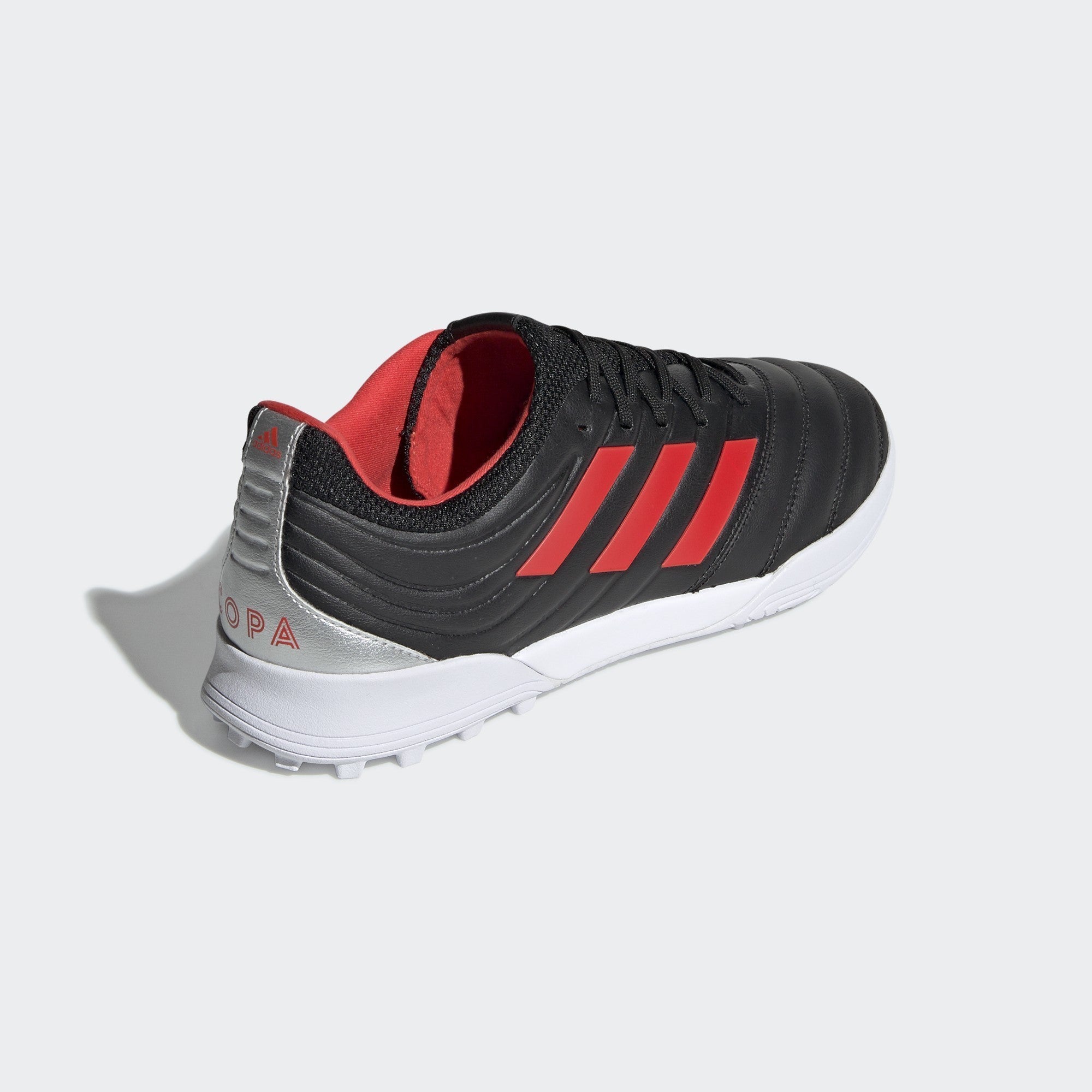 Copa 19.3 Indoor Sala Shoes - Core Black/HI-Res Red/Silver - F35502-ADIDAS by Adidas | Available at Niky's Sports