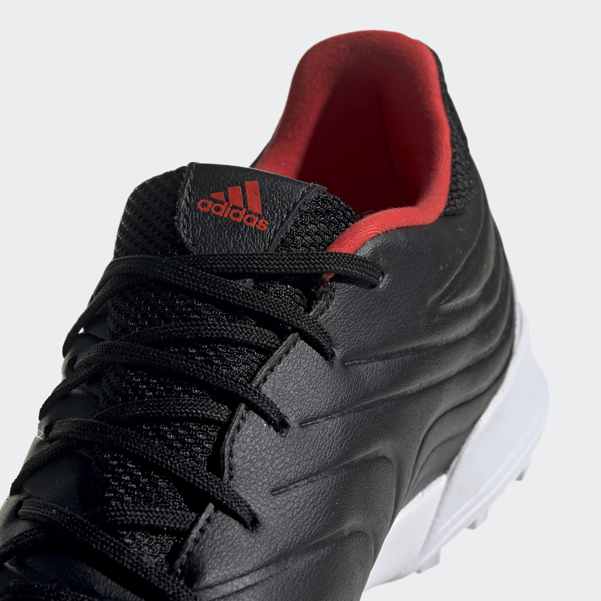 Copa 19.3 Indoor Sala Shoes - Core Black/HI-Res Red/Silver - F35502-ADIDAS by Adidas | Available at Niky's Sports