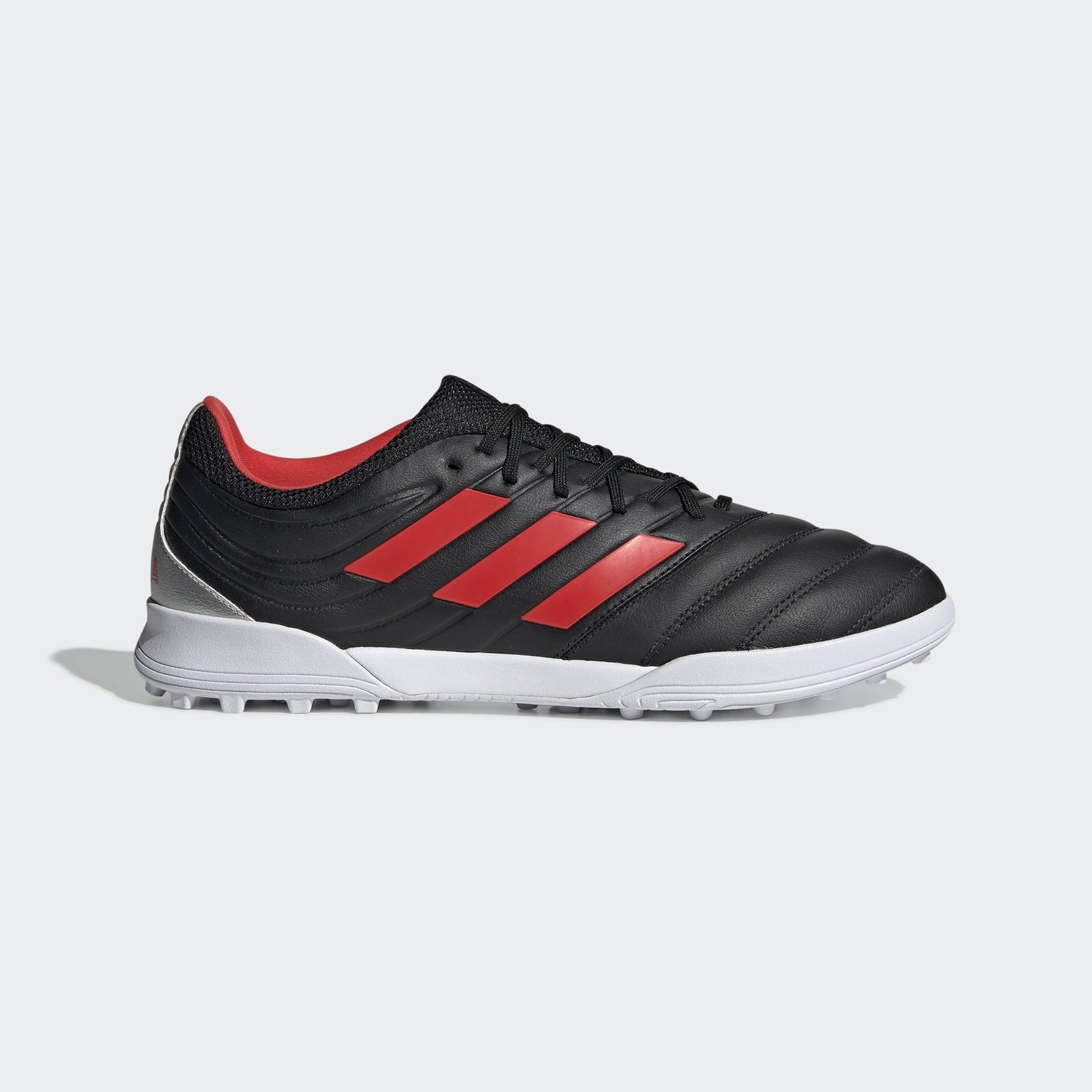 Copa 19.3 Indoor Sala Shoes - Core Black/HI-Res Red/Silver - F35502-ADIDAS by Adidas | Available at Niky's Sports