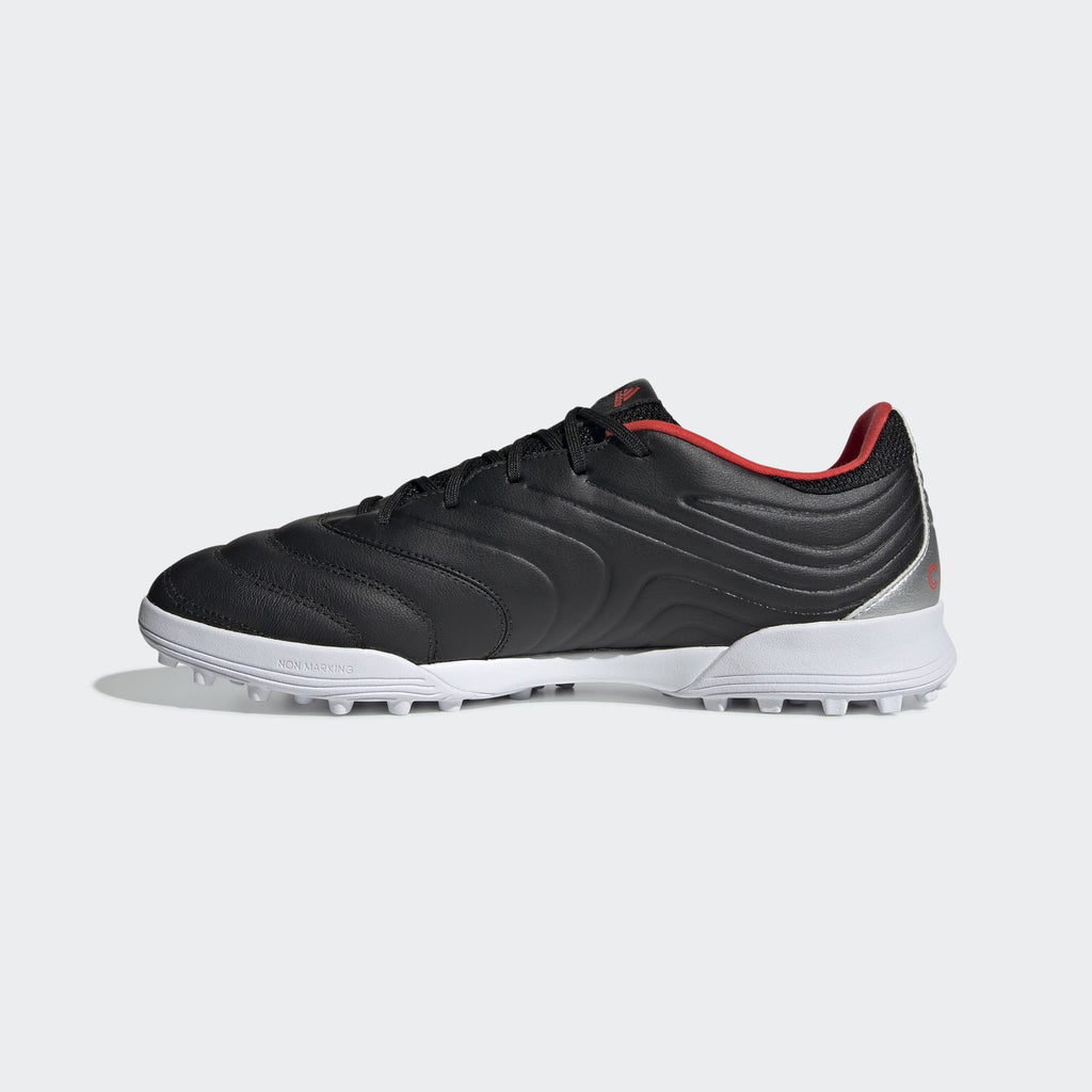 Copa 19.3 Indoor Sala Shoes - Core Black/HI-Res Red/Silver - F35502-ADIDAS by Adidas | Available at Niky's Sports