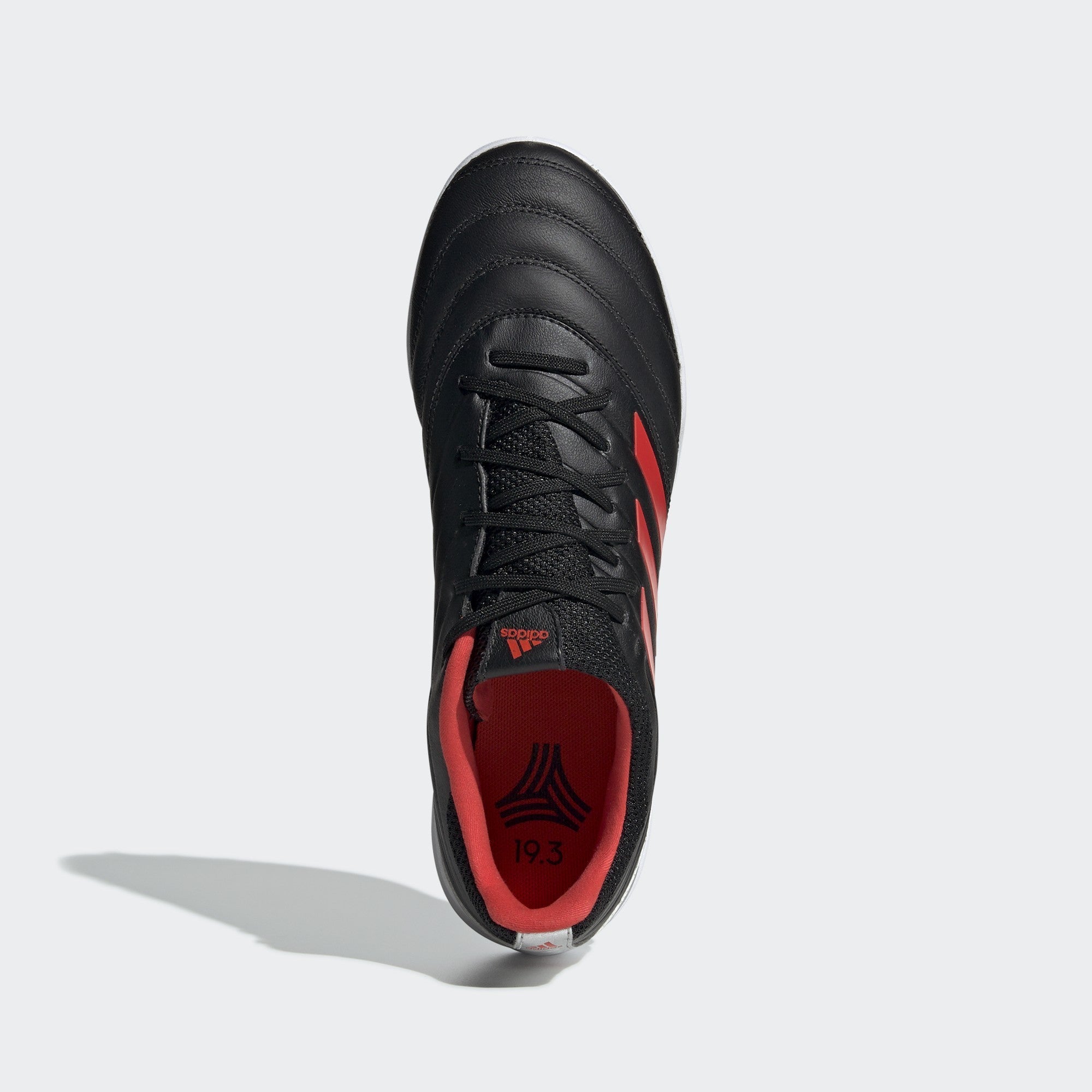 Copa 19.3 Indoor Sala Shoes - Core Black/HI-Res Red/Silver - F35502-ADIDAS by Adidas | Available at Niky's Sports