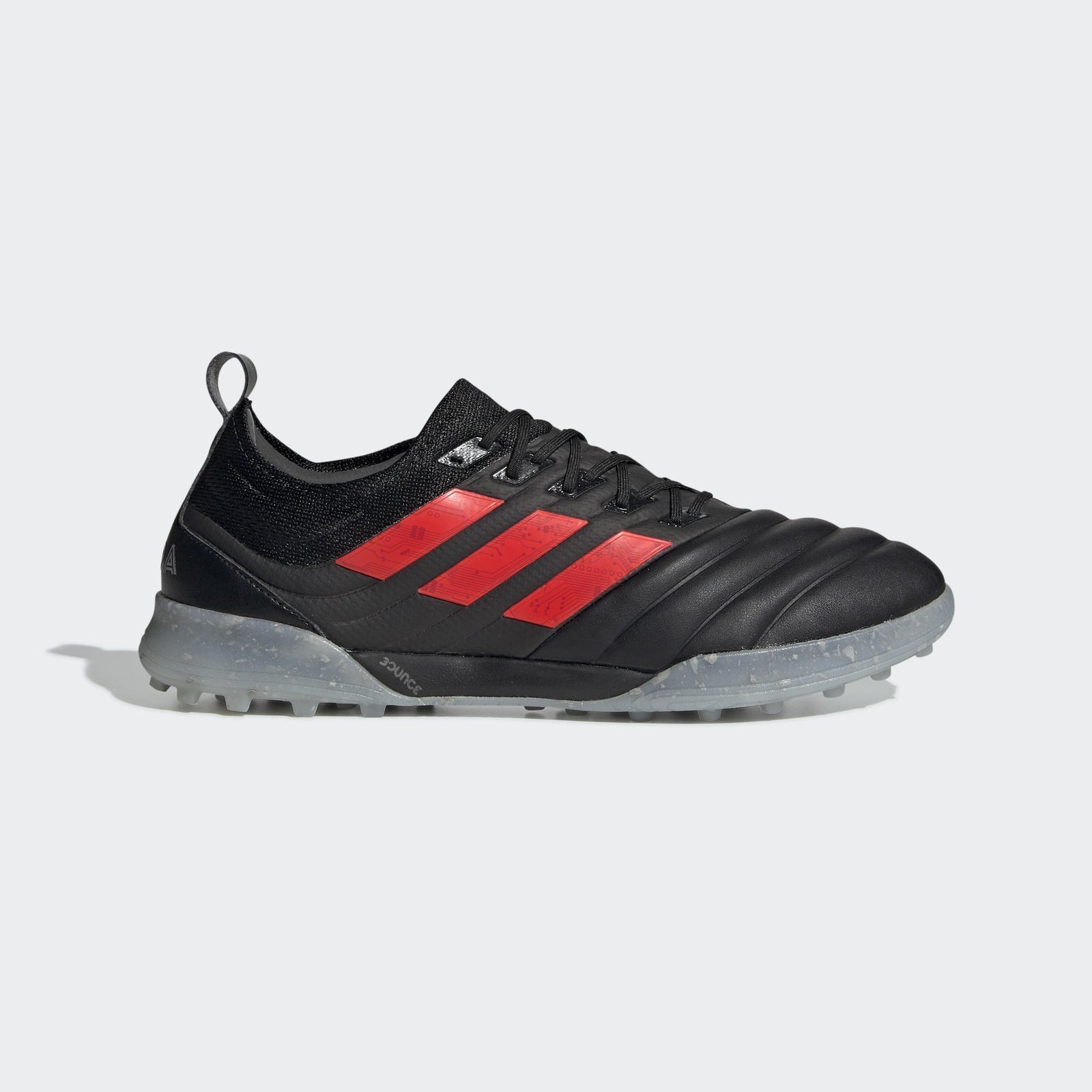 Men's Copa 19.1 TF Shoes - Silver Metallic/Core Black