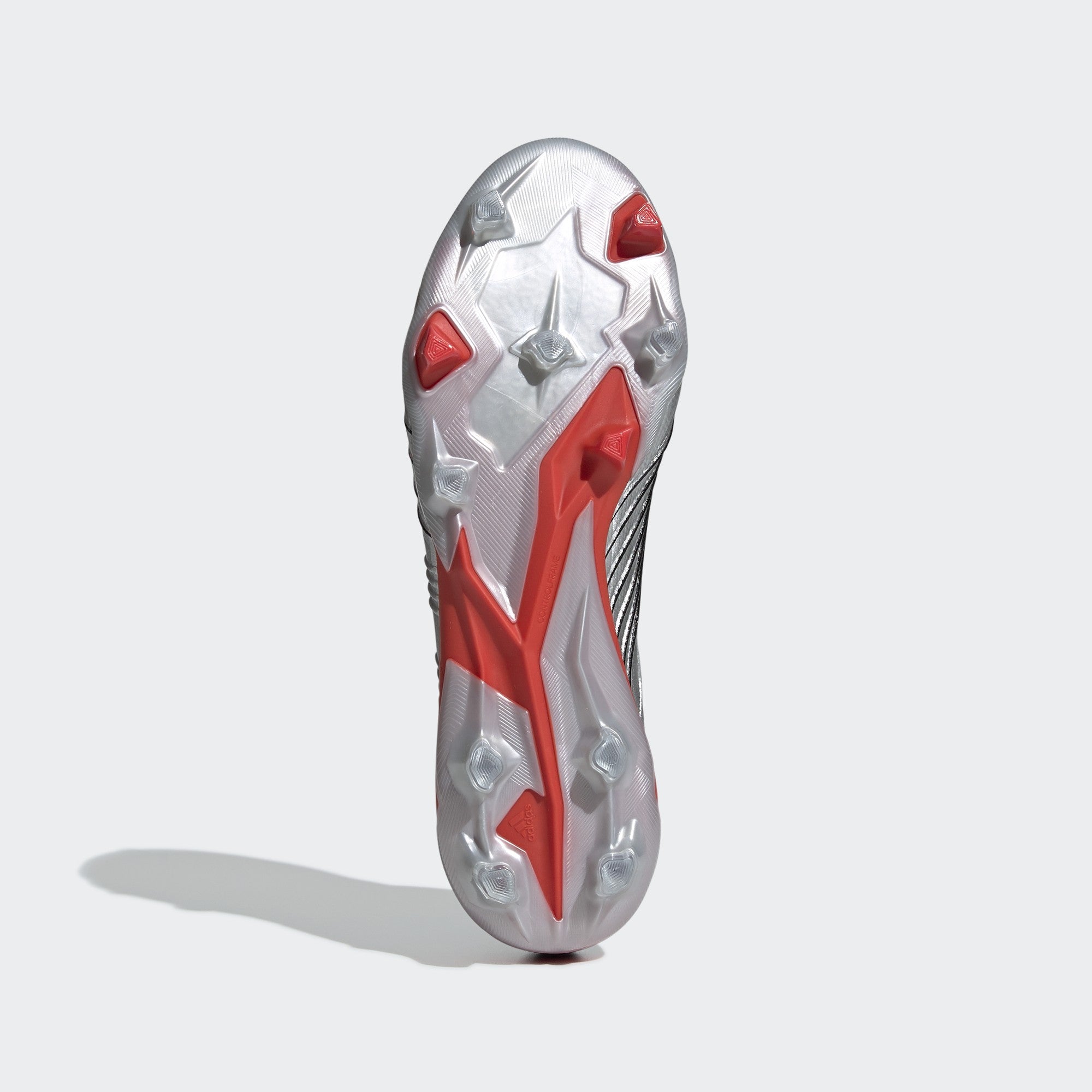 Predator 19.1 FG Men's Cleats - Silver Met/Core Black