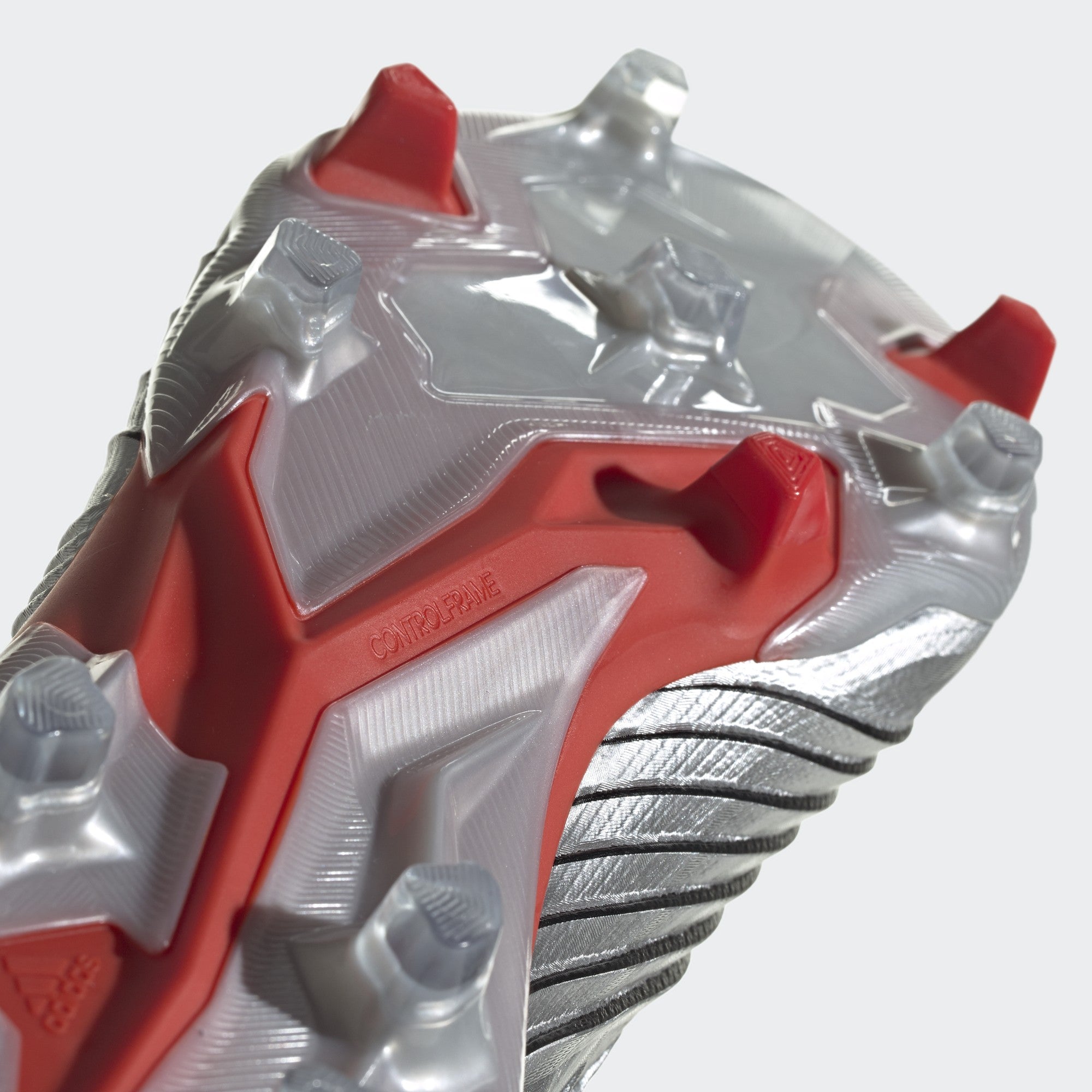 Predator 19.1 FG Men's Cleats - Silver Met/Core Black