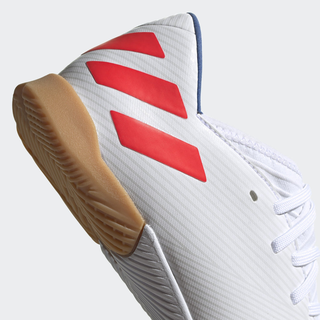 Nemeziz Messi 19.3 IN Kid's Shoes - Footwear White/Solar Red/Football Blue