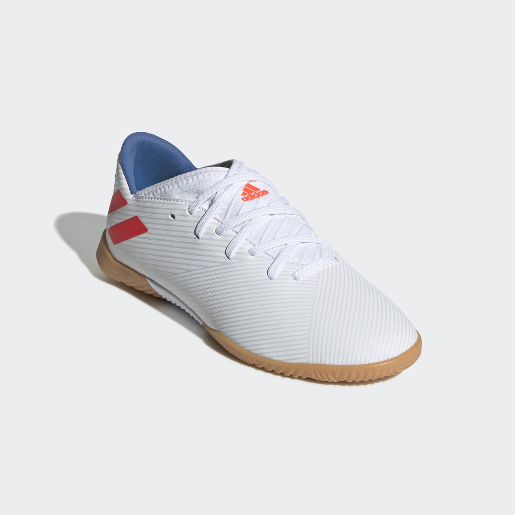 Nemeziz Messi 19.3 IN Kid's Shoes - Footwear White/Solar Red/Football Blue