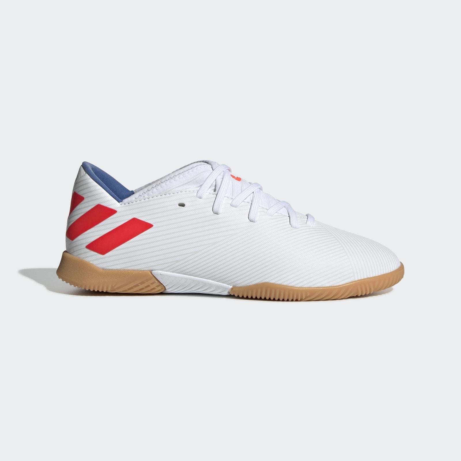 Nemeziz Messi 19.3 IN Kid's Shoes - Footwear White/Solar Red/Football Blue