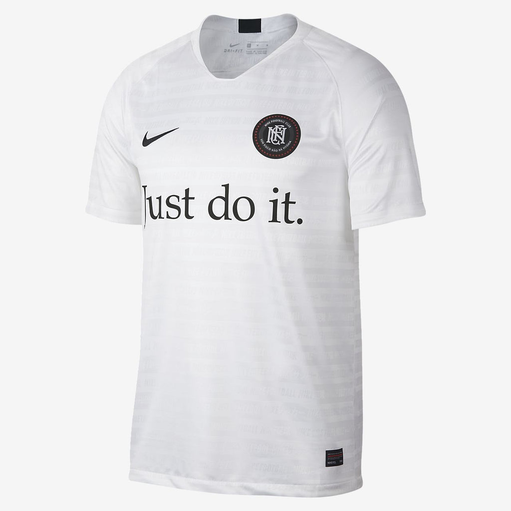 Nike F.C. Away Football Shirt - White/Black - AA3886-100-NIKE by Nike | Available at Niky's Sports