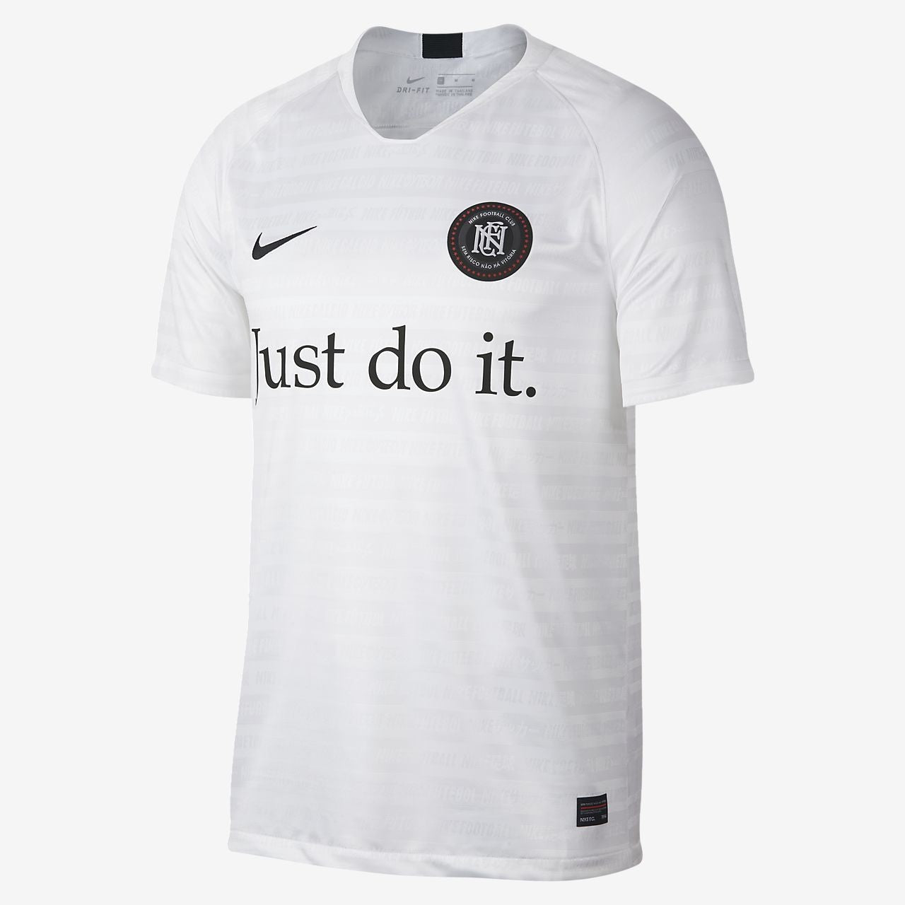 Nike F.C. Away Football Shirt - White/Black - AA3886-100-NIKE by Nike | Available at Niky's Sports