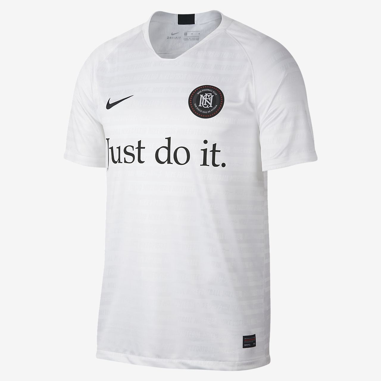 Nike F.C. Football Shirt White/Black