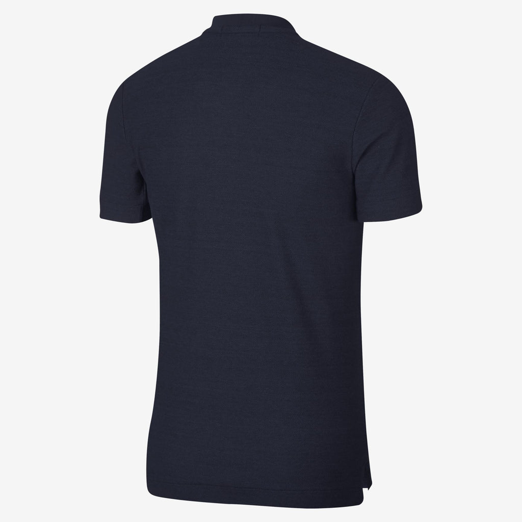 Men's FC Barcelona Authentic Polo - Obsidian/Volt - 892335-453-NIKE by Nike | Available at Niky's Sports