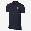 Men's FC Barcelona Authentic Polo - Obsidian/Volt - 892335-453-NIKE by Nike | Available at Niky's Sports