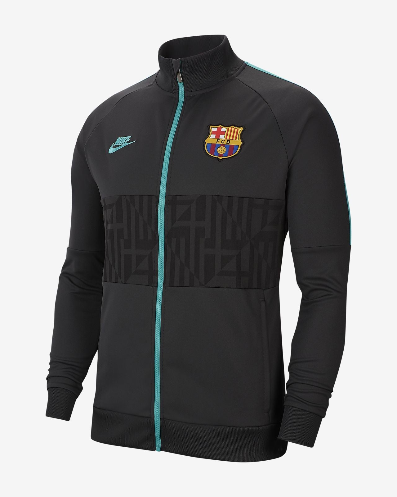 Barcelona 19/20 I96 Jacket - BV2606-070-NIKE by Nike | Available at Niky's Sports