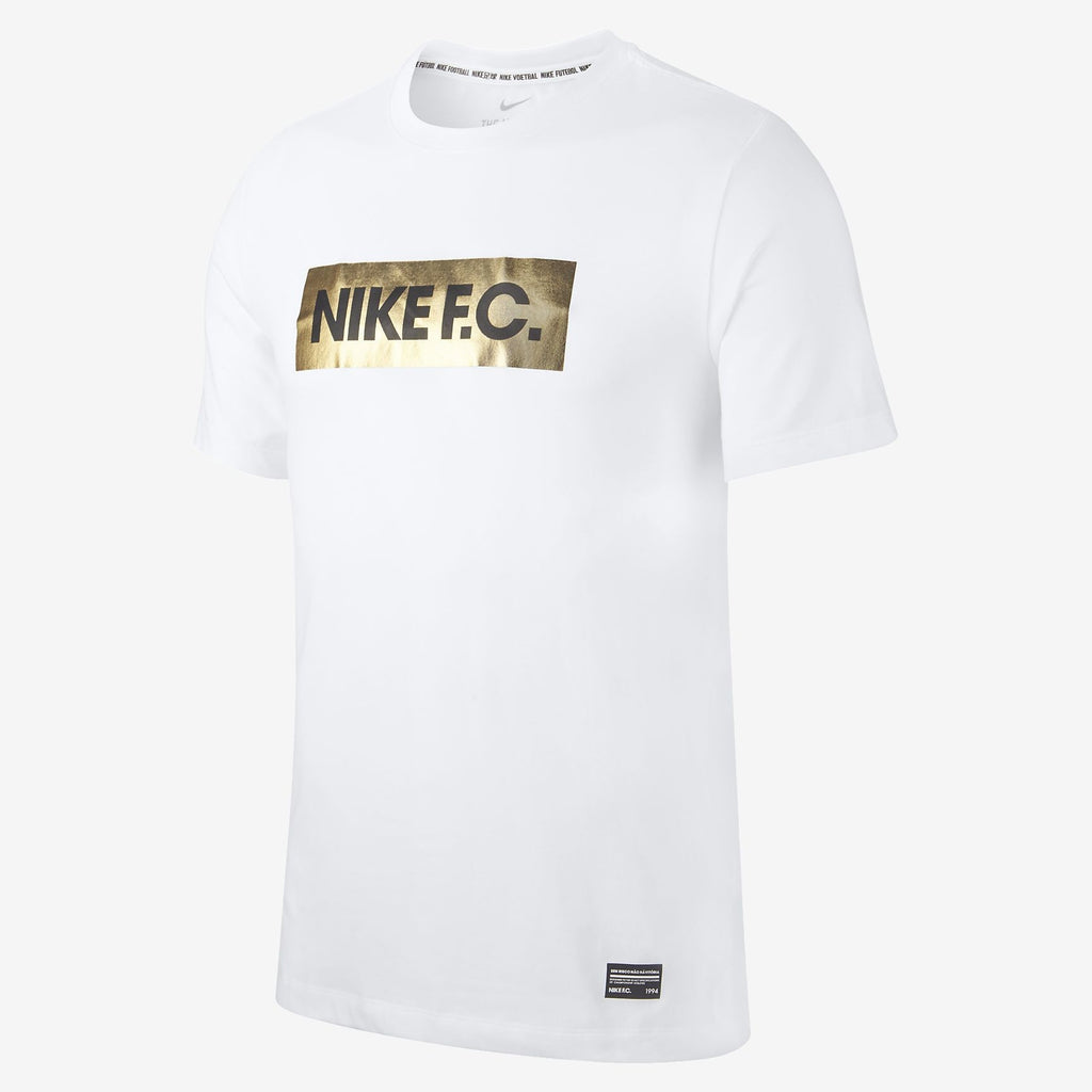HOT Dri Fit Nike Fc Gold T Shirt FC Dri-FIT T-Shirt White