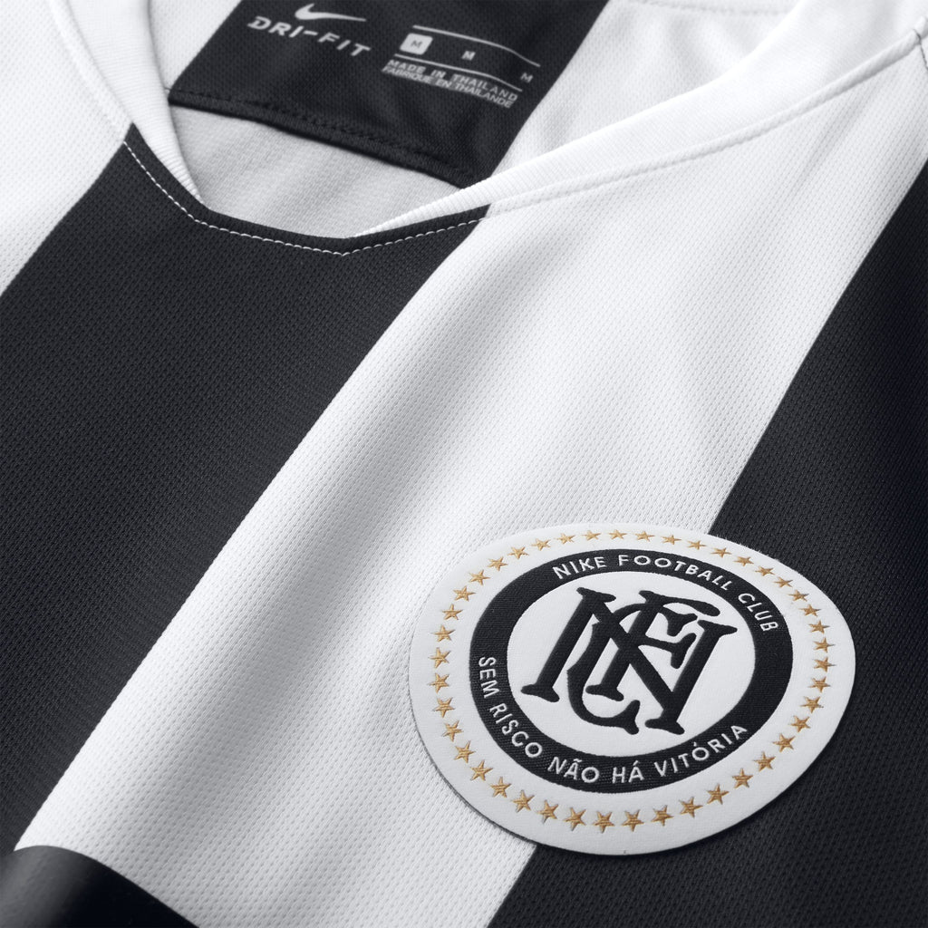 Nike F.C. Home Soccer Jersey - White/Black/Metallic Gold - AH9510-100-NIKE by Nike | Available at Niky's Sports