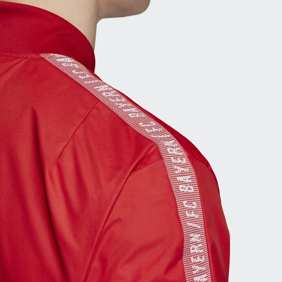 Men's FC Bayern Anthem Jacket - True Red/White