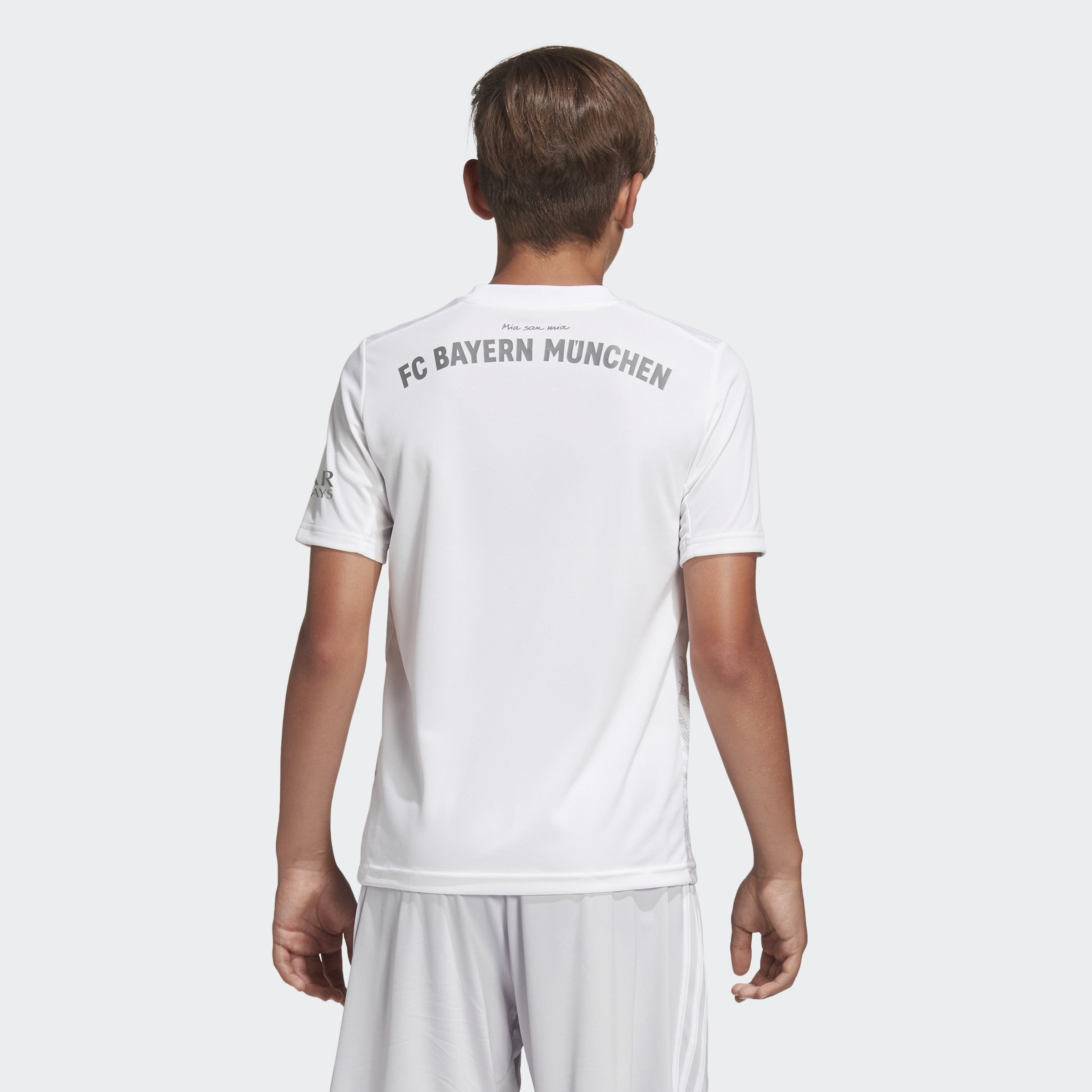 Kid's FC Bayern 19/20 Away Stadium Jersey - White - DX9264-ADIDAS by Adidas | Available at Niky's Sports