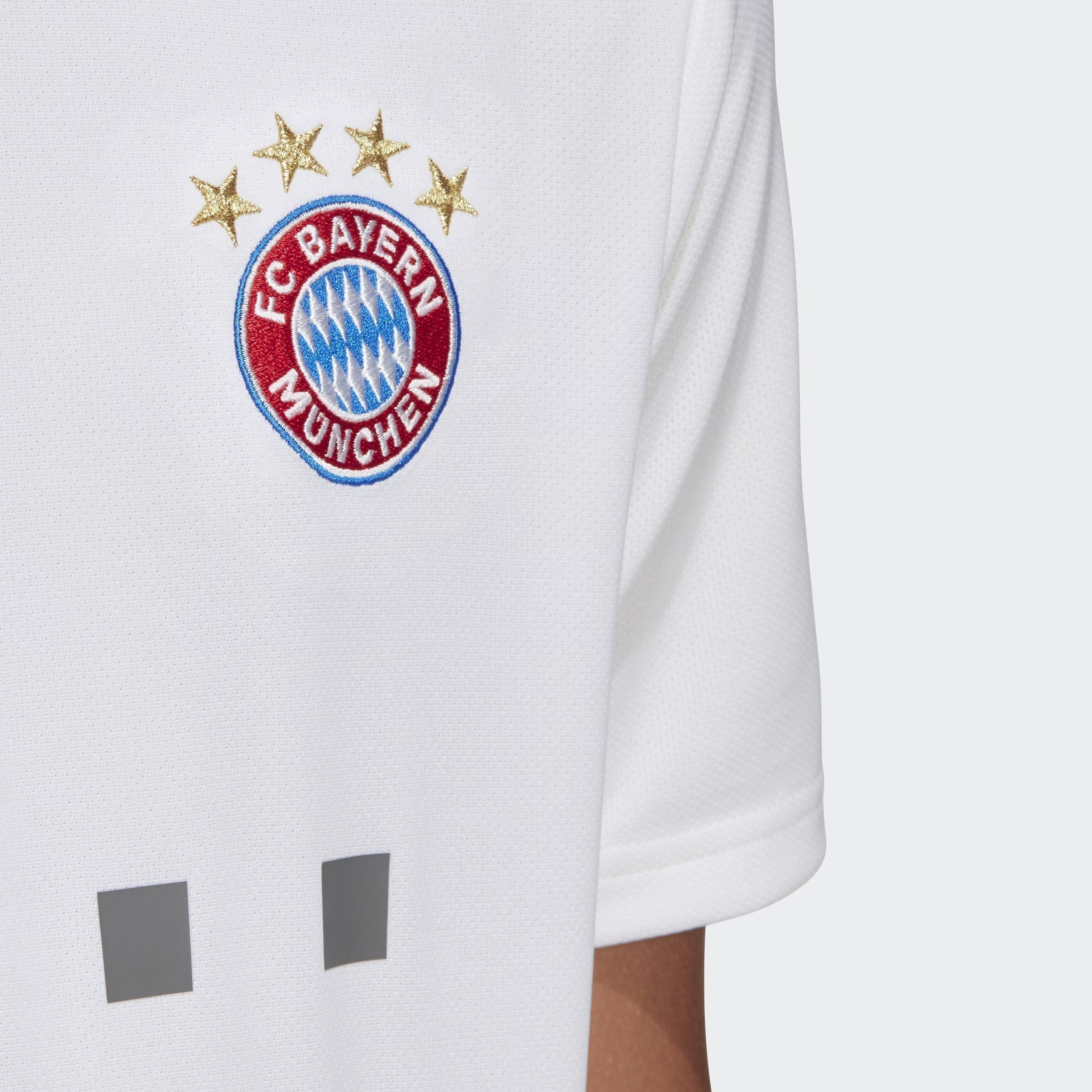 Kid's FC Bayern 19/20 Away Stadium Jersey - White - DX9264-ADIDAS by Adidas | Available at Niky's Sports