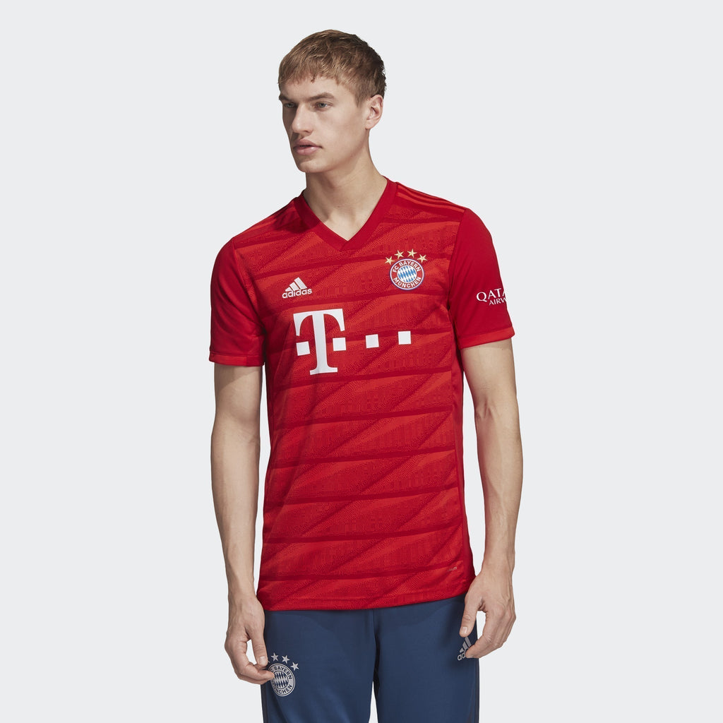 Men's FC Bayern 19/20 Home Jersey - True Red