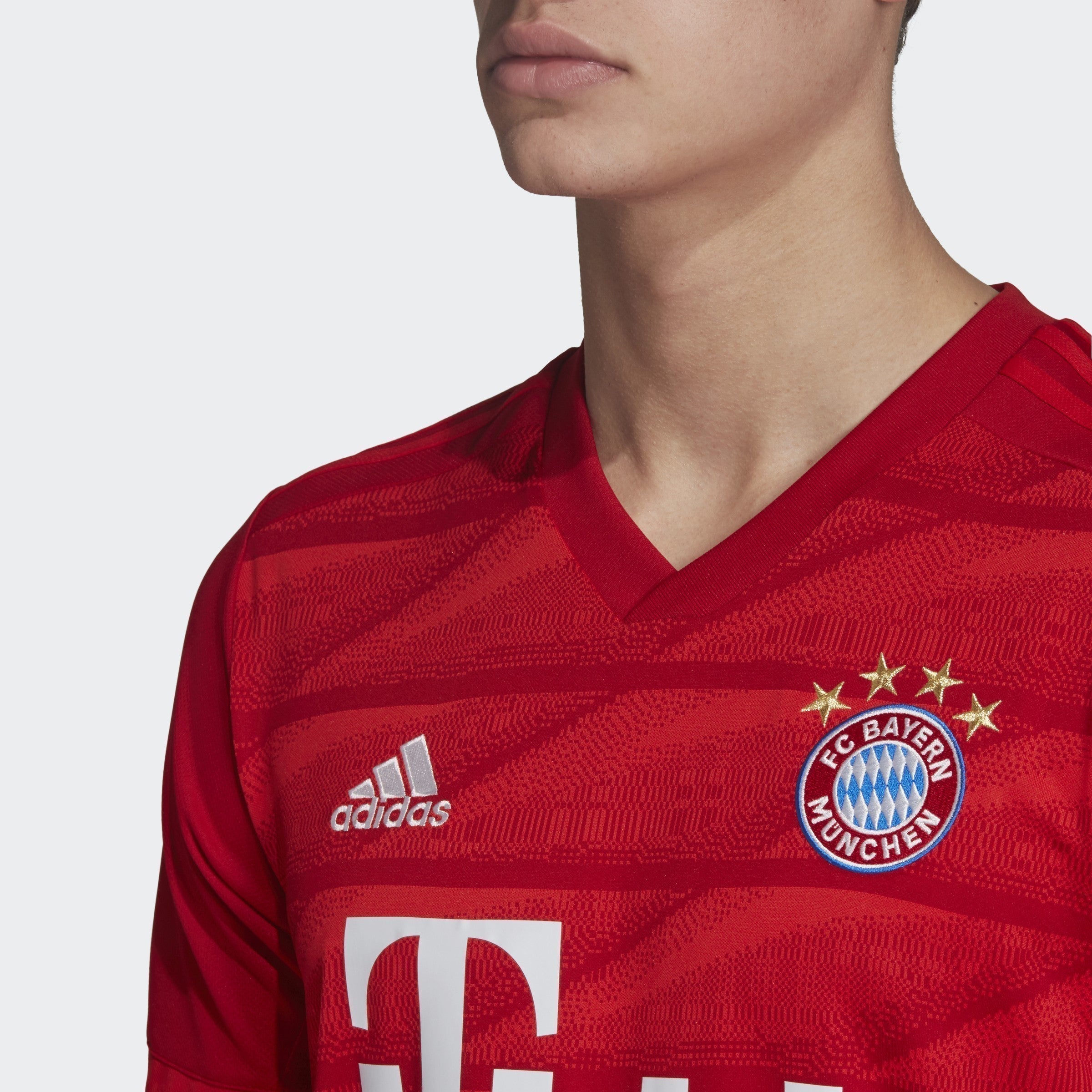 Men's FC Bayern 19/20 Home Jersey - True Red
