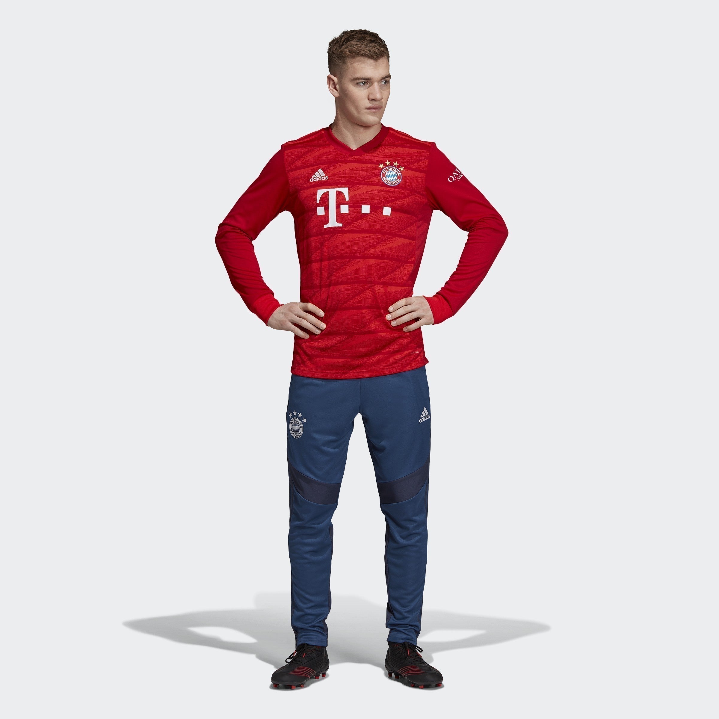 Bayern Munchen Blank Home Long Sleeves Jersey