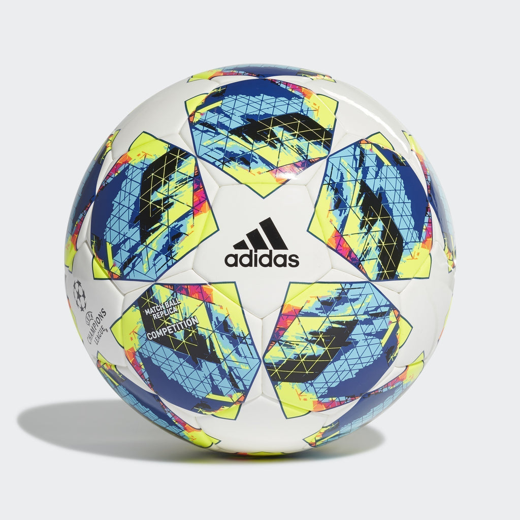 Finale Competition Ball - White/Bright Cyan/Solar Yellow/Shock Pink - DY2562-ADIDAS by Adidas | Available at Niky's Sports