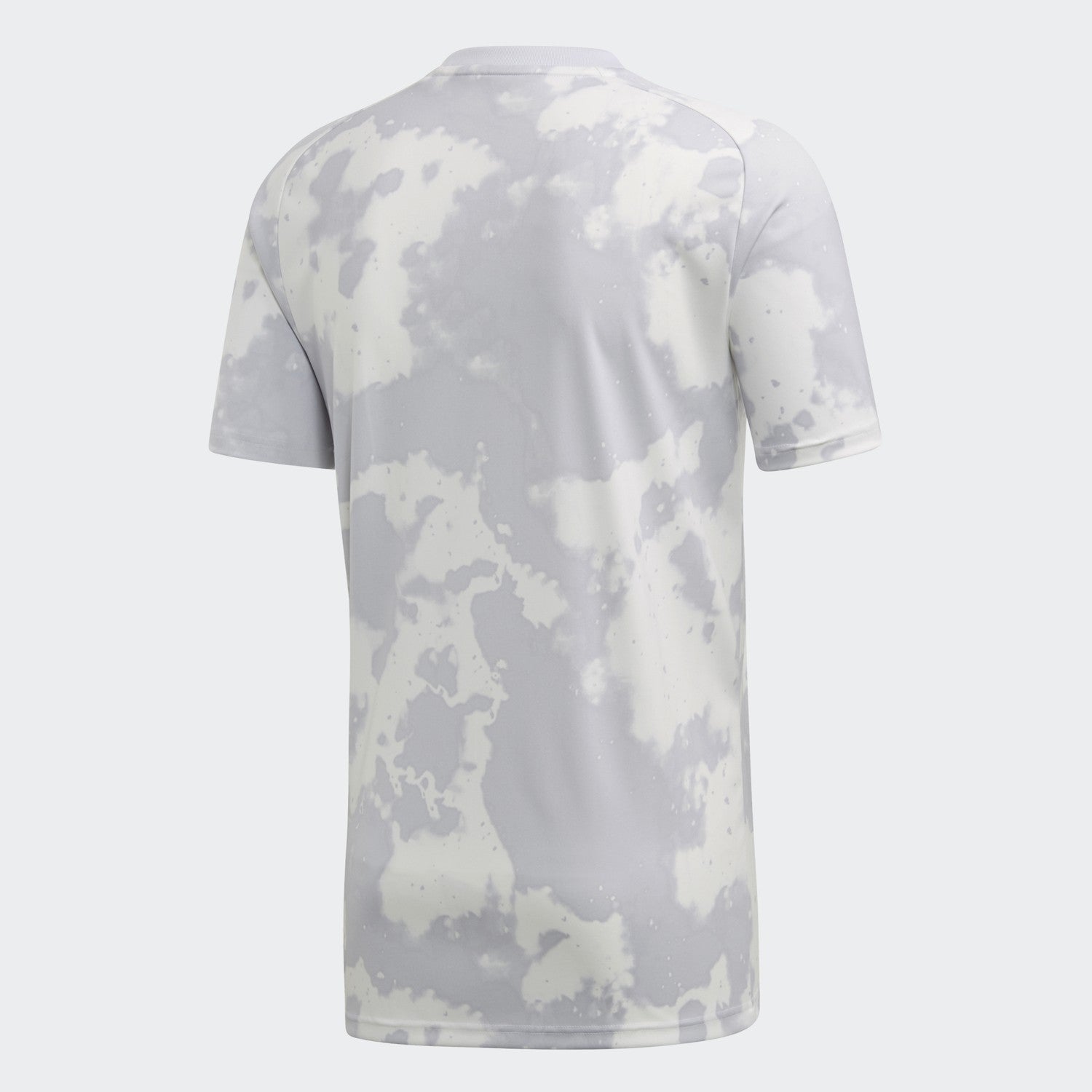 Men's Real Madrid Pre-Match Jersey - Grey/White - FL7865-ADIDAS by Adidas | Available at Niky's Sports