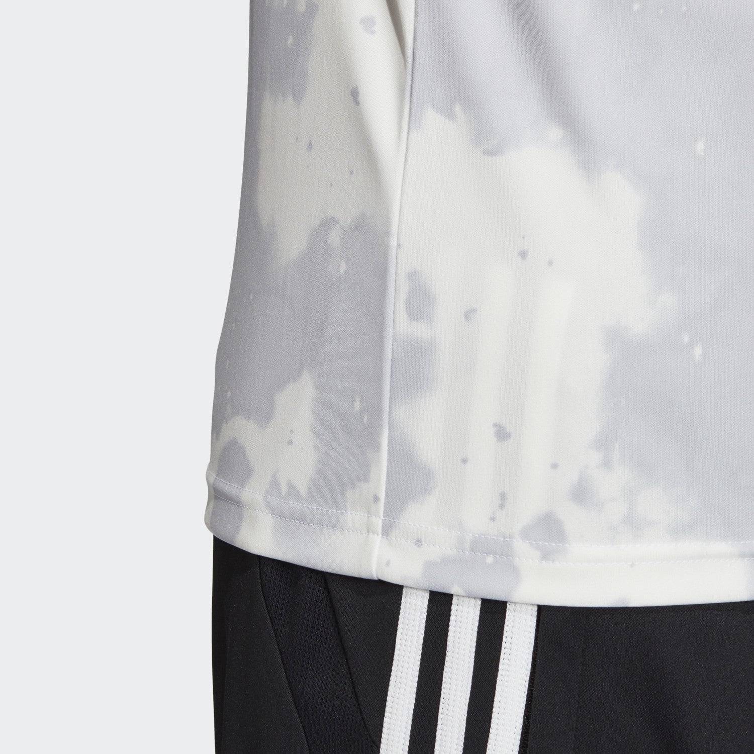 Men's Real Madrid Pre-Match Jersey - Grey/White - FL7865-ADIDAS by Adidas | Available at Niky's Sports