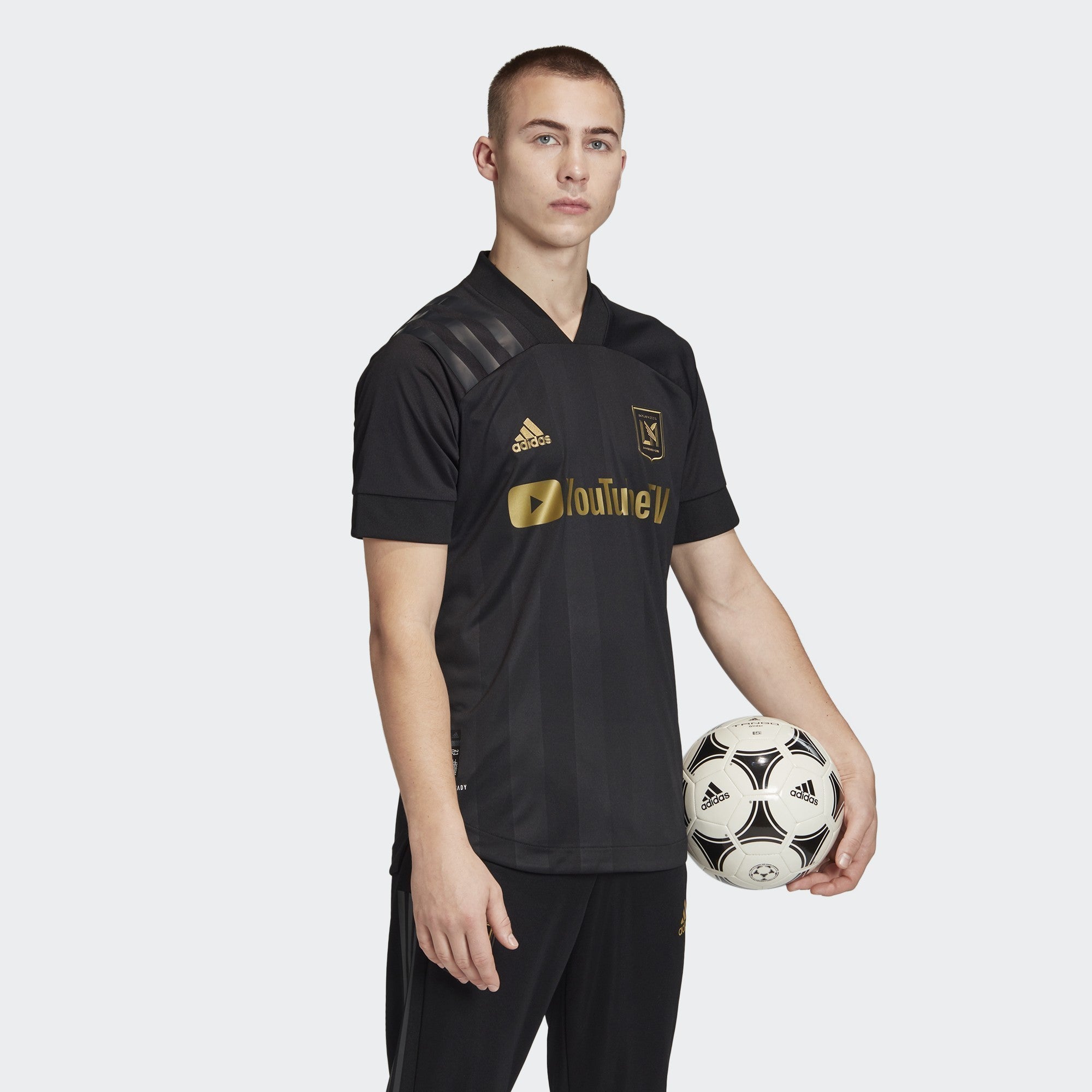 Men's LAFC Home Authentic Jersey 20/21 - FL9602-ADIDAS by Adidas | Available at Niky's Sports