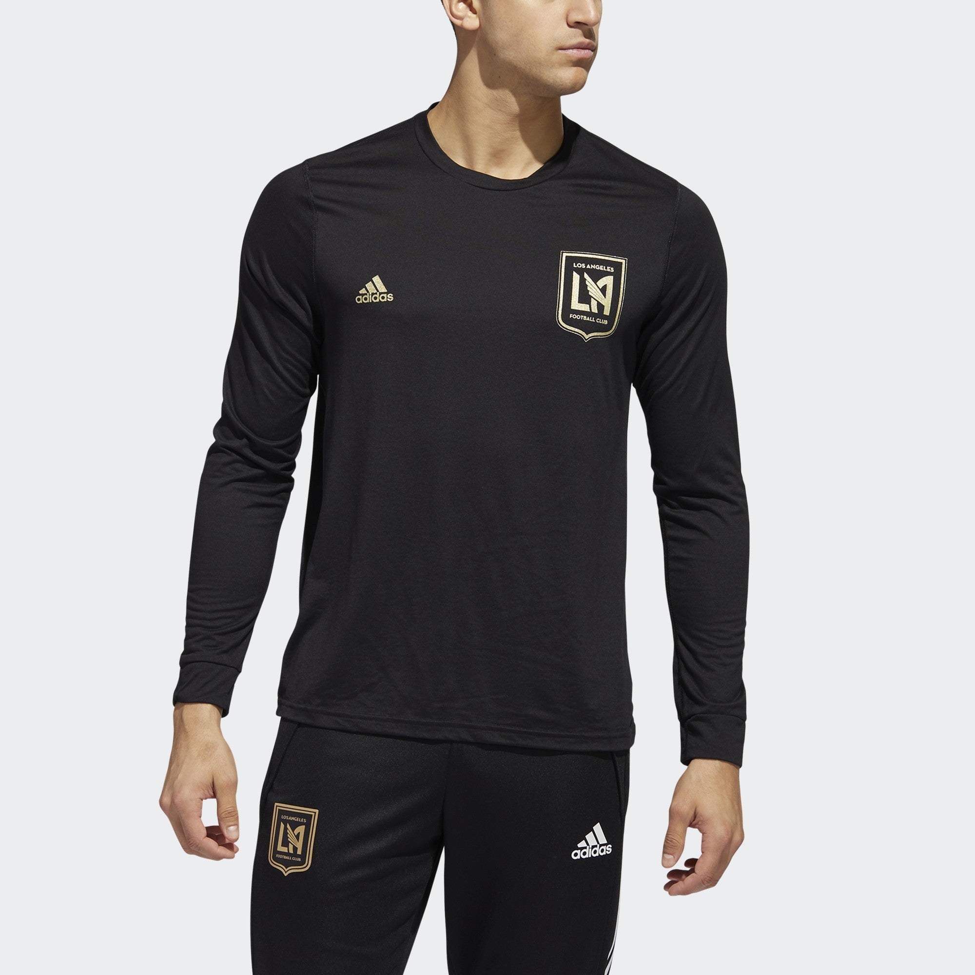 LAFC Long Sleeve Creator Tee - FM8917-ADIDAS by Adidas | Available at Niky's Sports