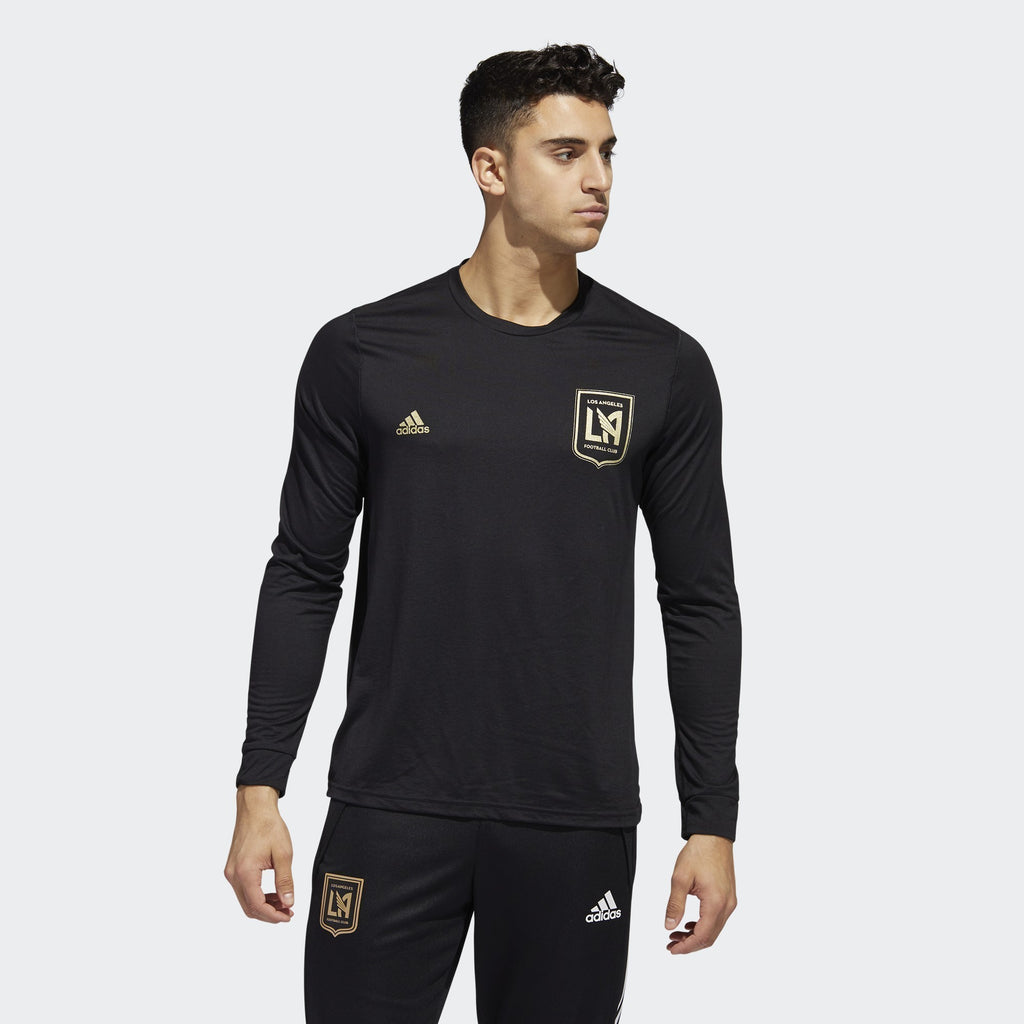 LAFC Long Sleeve Creator Tee - FM8917-ADIDAS by Adidas | Available at Niky's Sports