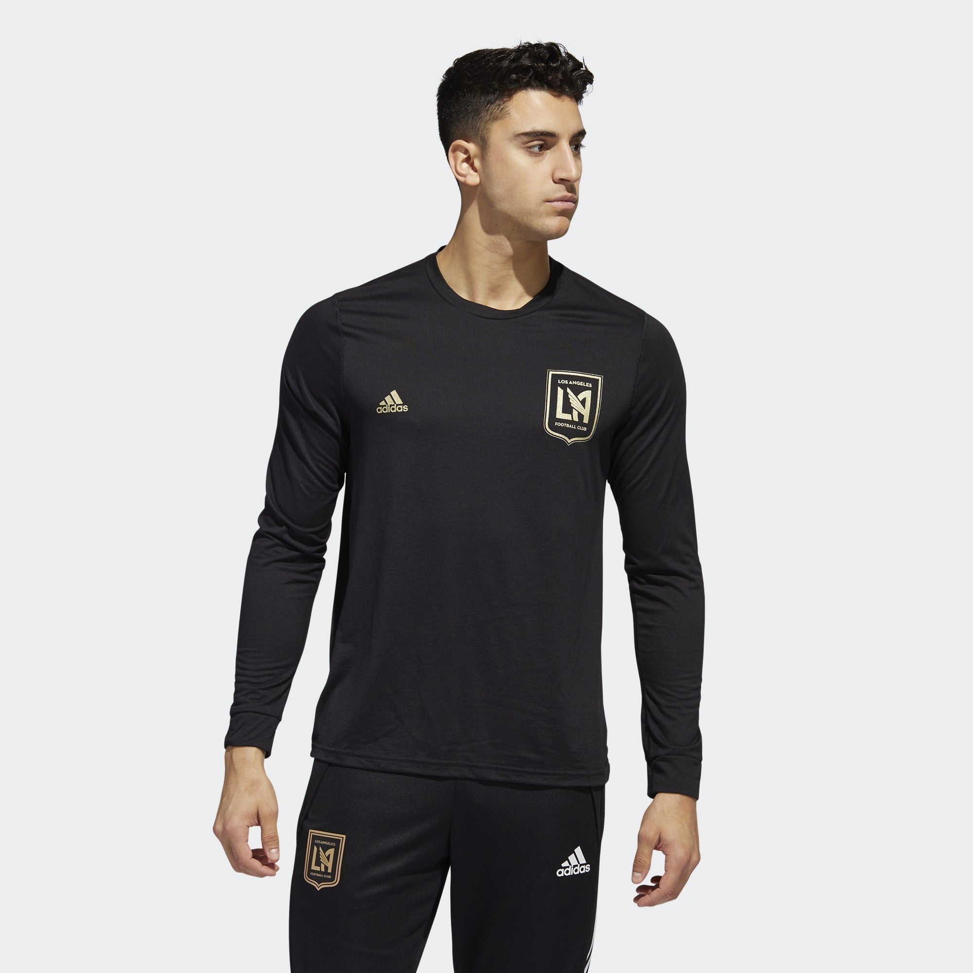 LAFC Long Sleeve Creator Tee - FM8917-ADIDAS by Adidas | Available at Niky's Sports