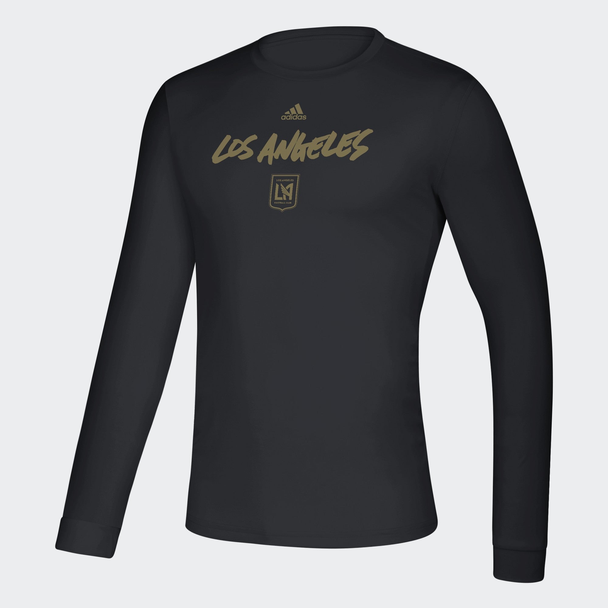 Men's LAFC Long Sleeve Creator Tee - FM9006-ADIDAS by Adidas | Available at Niky's Sports