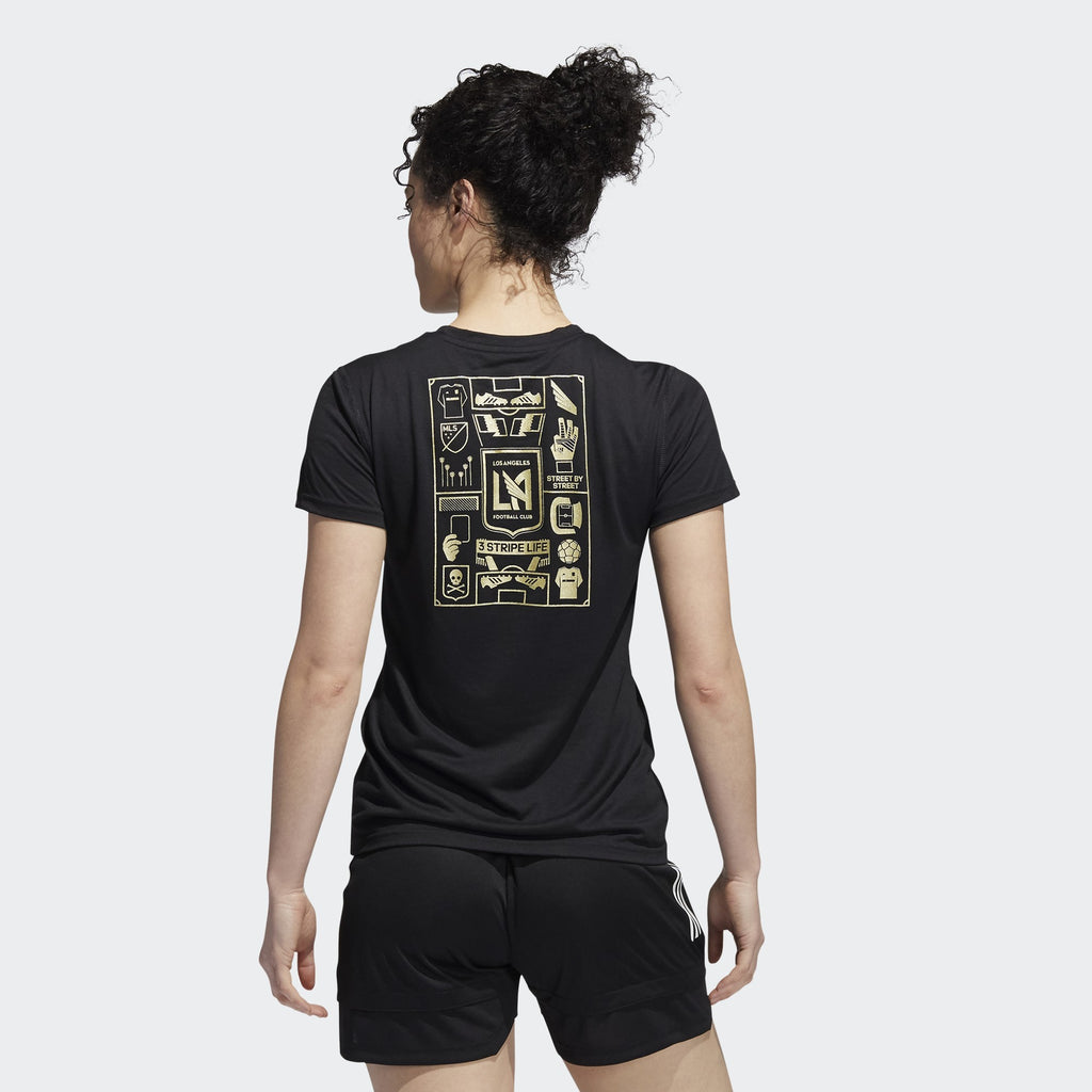 LAFC Women's Creator Tee - FM9039-ADIDAS by Adidas | Available at Niky's Sports