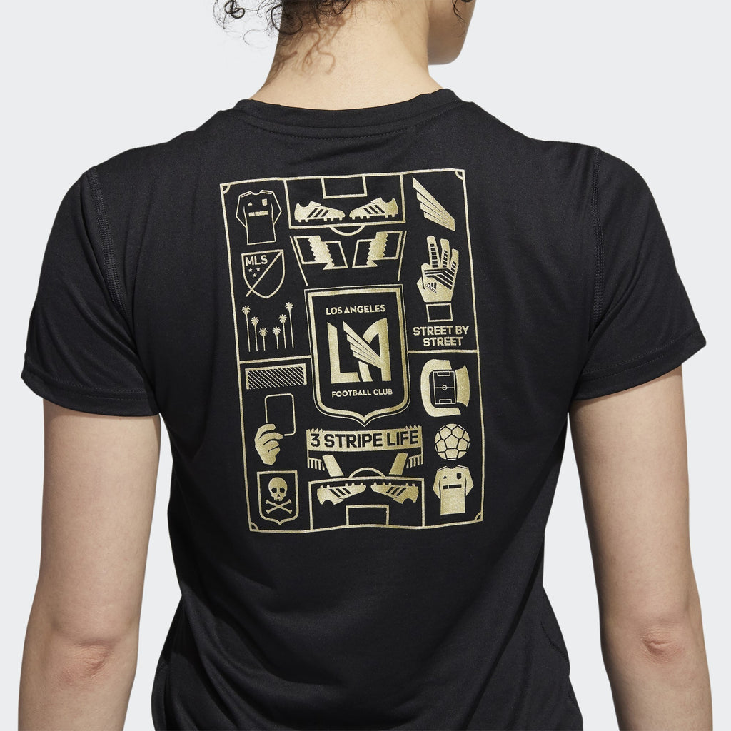 LAFC Women's Creator Tee - FM9039-ADIDAS by Adidas | Available at Niky's Sports