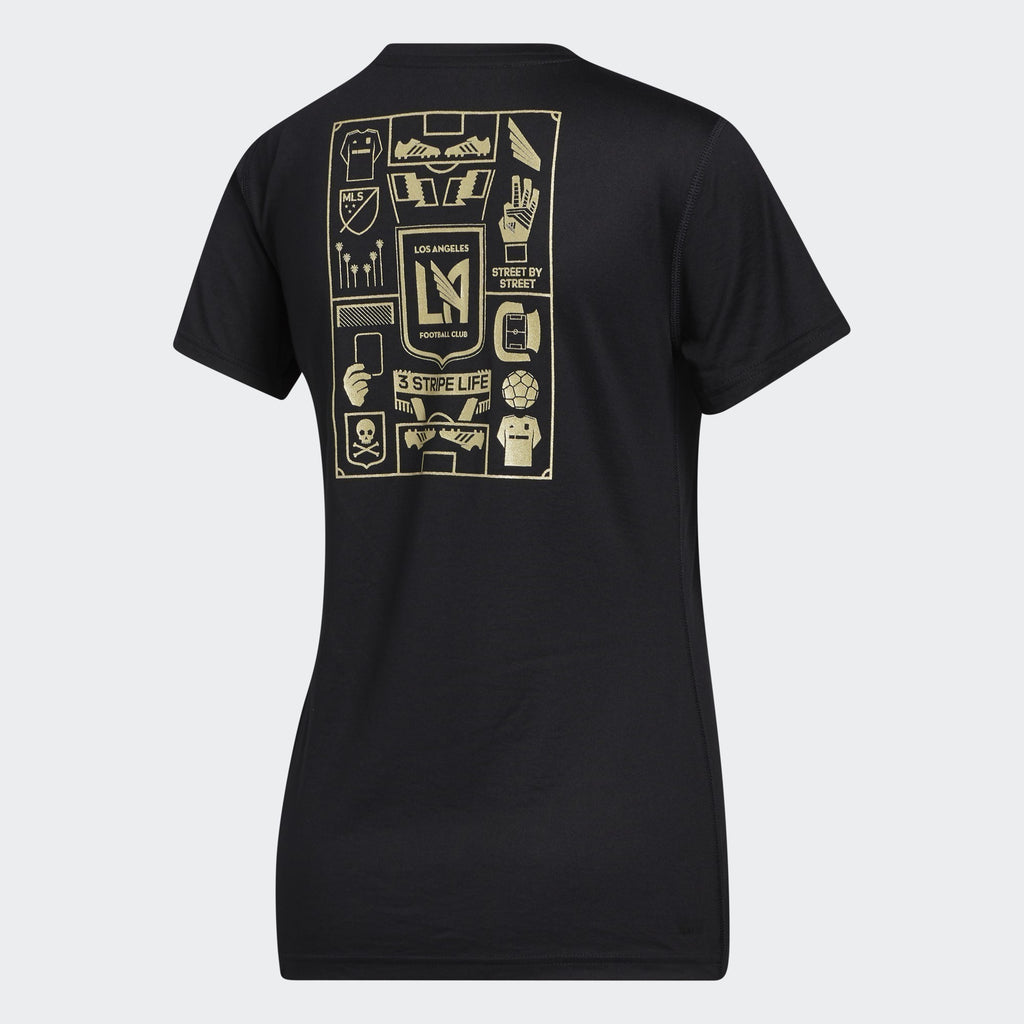 LAFC Women's Creator Tee - FM9039-ADIDAS by Adidas | Available at Niky's Sports