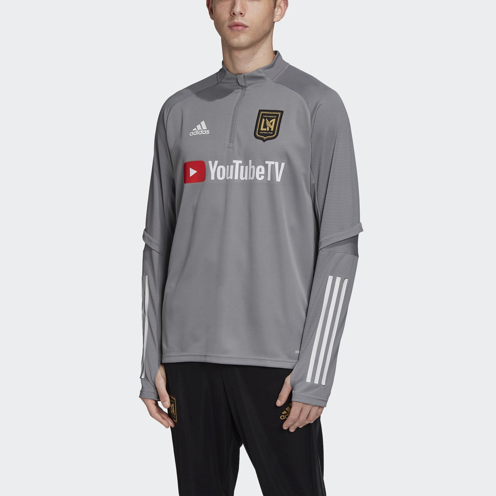 LAFC Long Sleeve Training Top - FS7071-ADIDAS by Adidas | Available at Niky's Sports