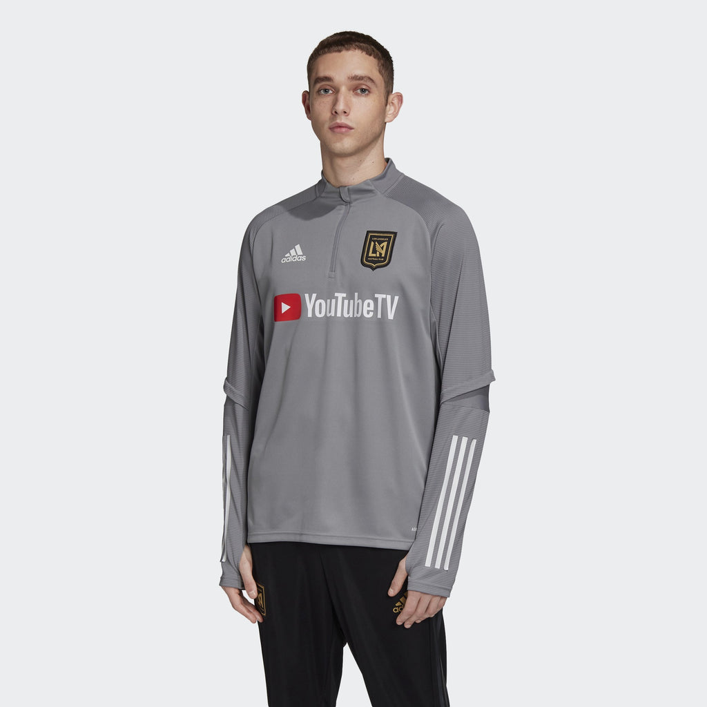 LAFC Long Sleeve Training Top - FS7071-ADIDAS by Adidas | Available at Niky's Sports