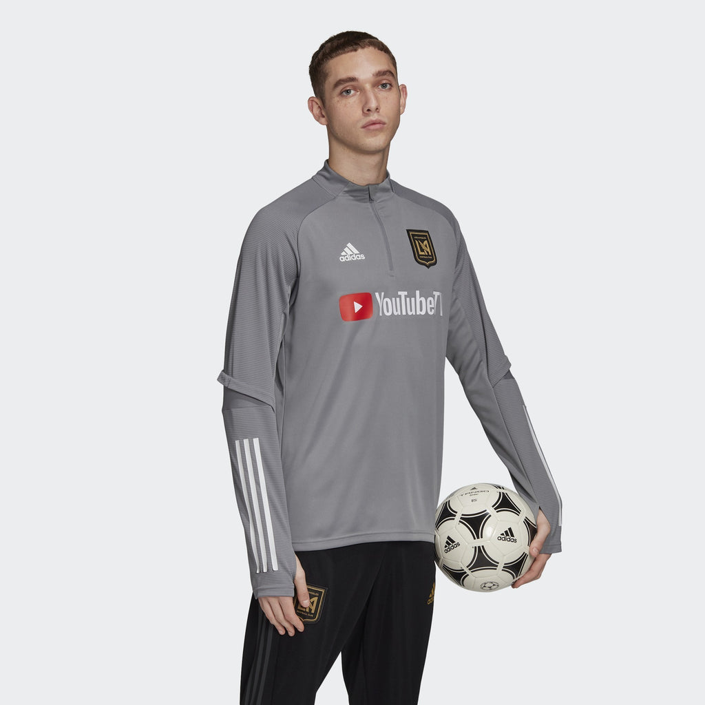 LAFC Long Sleeve Training Top - FS7071-ADIDAS by Adidas | Available at Niky's Sports