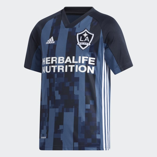 Kids LA Galaxy Away Soccer Jersey - GE5929-ADIDAS by Adidas | Available at Niky's Sports