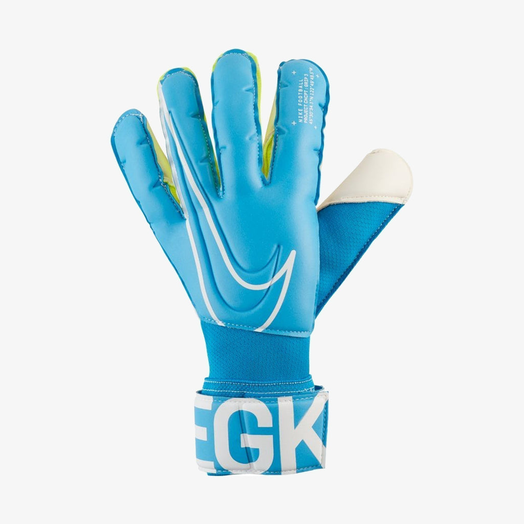 Grip3 Goalkeeper Soccer Gloves - Blue Hero/White - GS3381-486-NIKE by Nike | Available at Niky's Sports