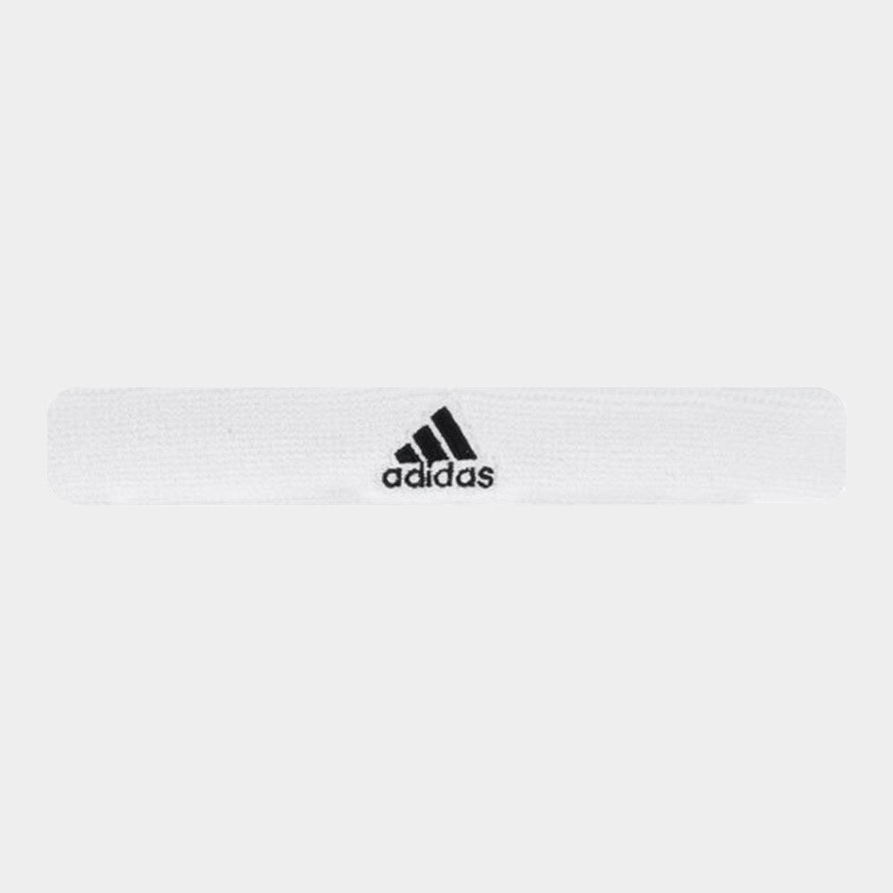 Interval Slim Headband - White/Black - 5134671-ADIDAS by Adidas | Available at Niky's Sports