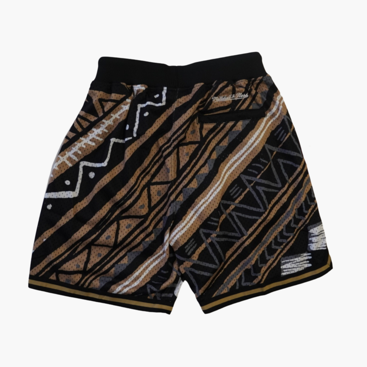 Mitchell & Ness LAFC Pattern Short - PSHR5599-LAFYYPPPBLC-MITCHELL & NESS by Mitchell & Ness | Available at Niky's Sports