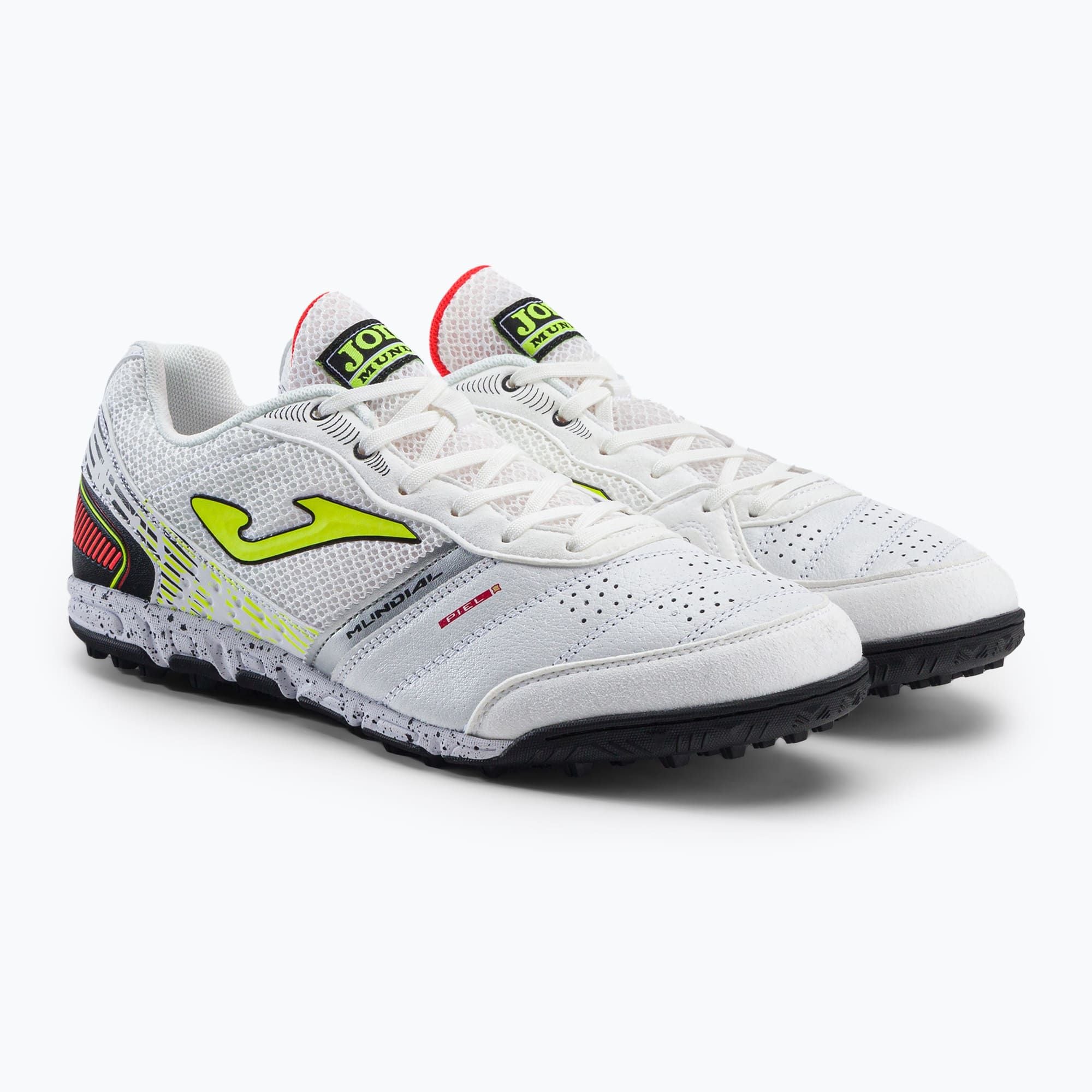 Joma Mundial 2202 Turf Soccer Shoes - White - MUNW2202TF-JOMA by Joma | Available at Niky's Sports