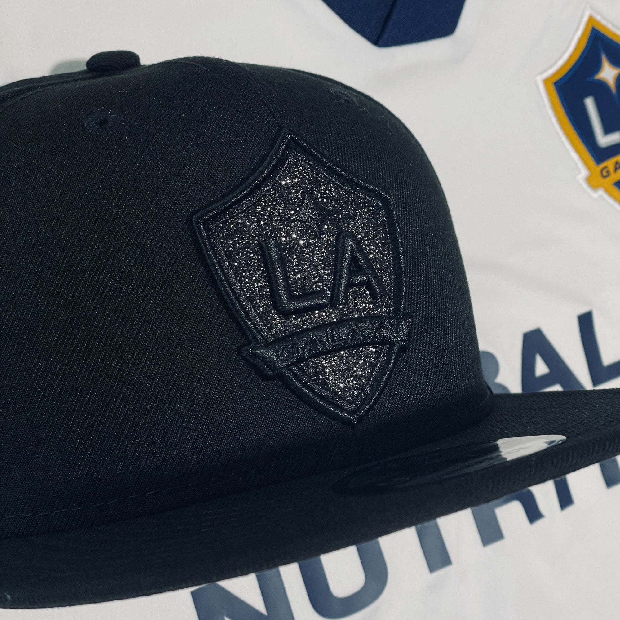 LA Galaxy Blacked Out Snapback 950 - 12119916-NEW ERA by New Era | Available at Niky's Sports