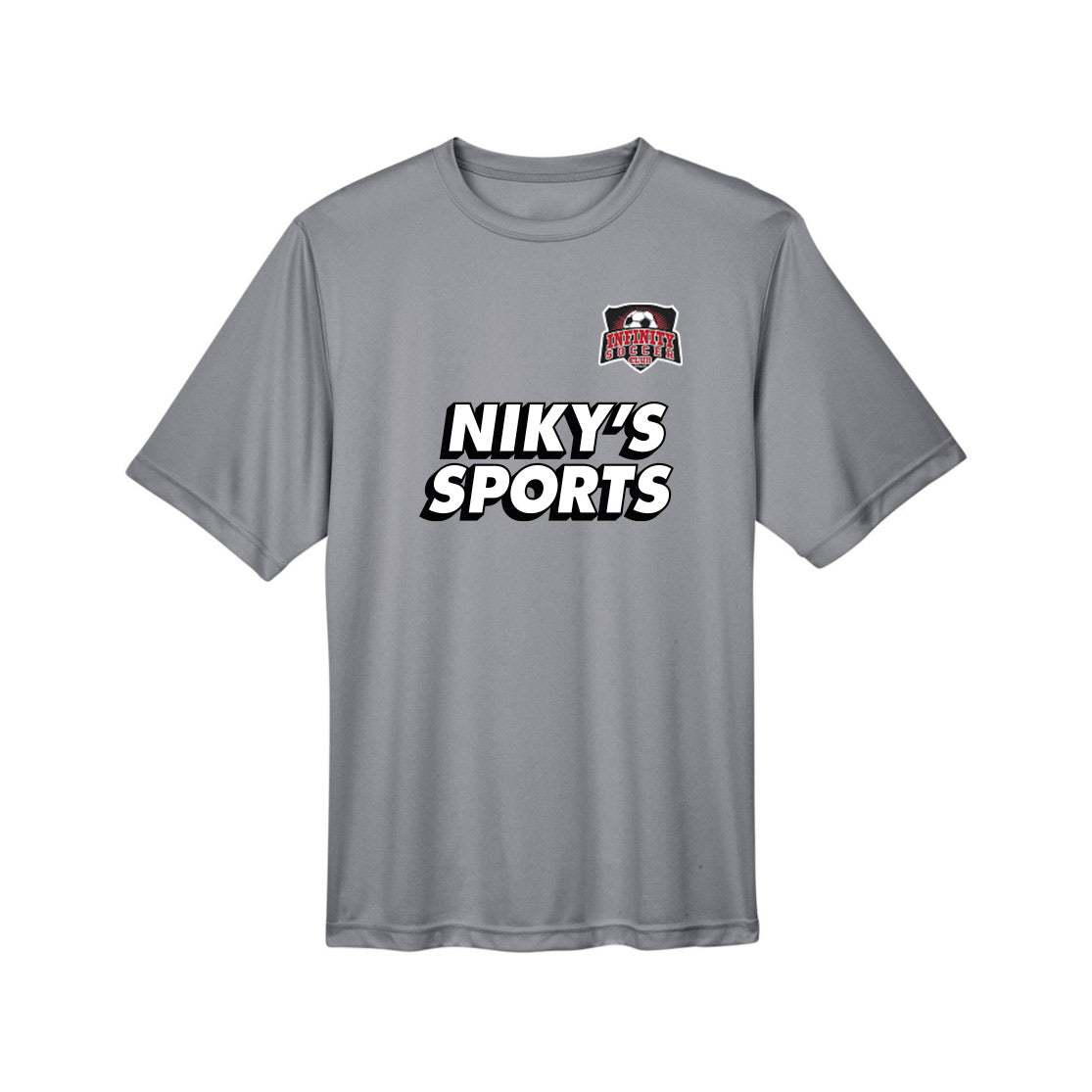 INFINITY TEAM POLY JERSEY TRAINING Gray *REQUIRED