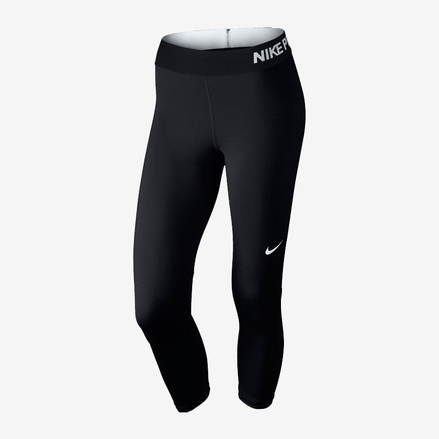 Nike Pro Women&#39;s Training Capri - Black/White